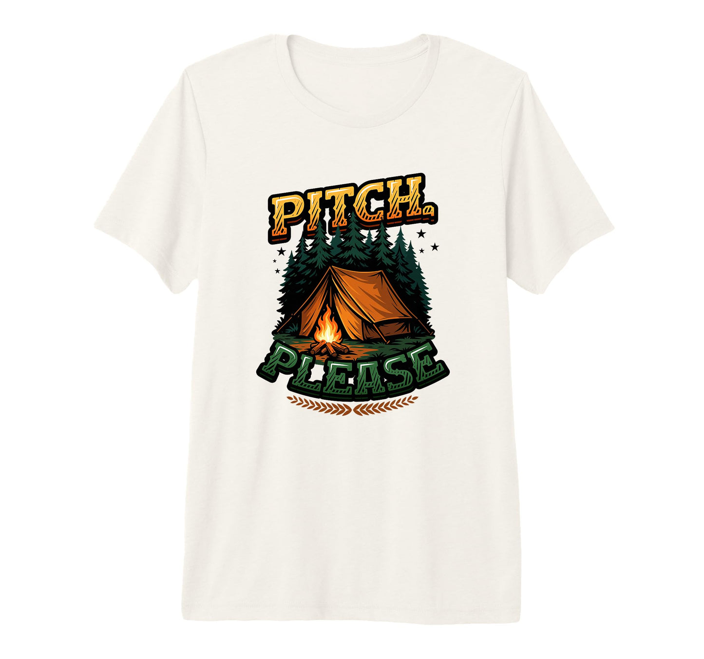 Funny Camping Sarcastic Camper Tent T-Shirt - Fun Novelty Design Unisex - T-Shirt, Sweatshirt, Hoodie