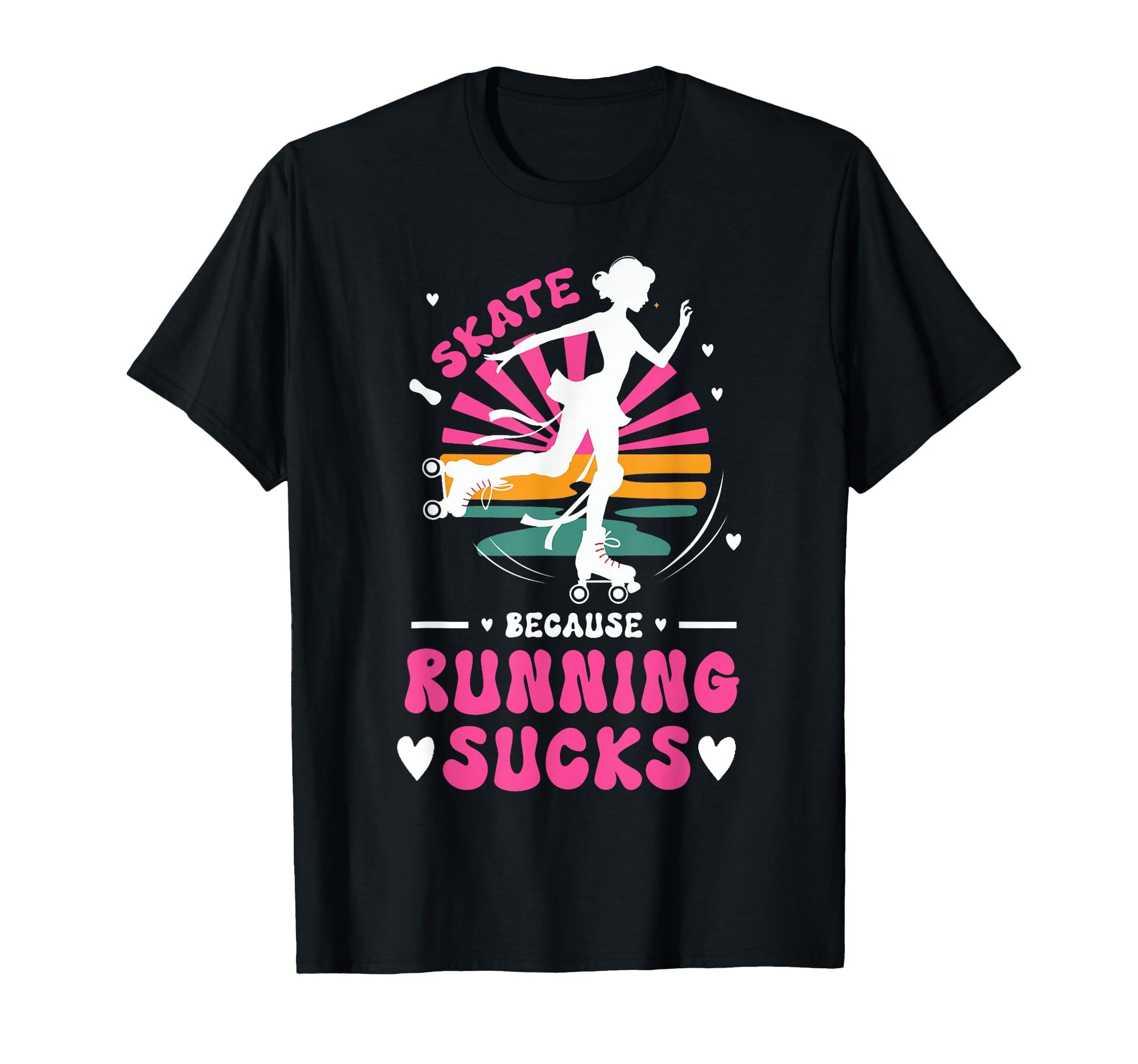 Roller Skating Skate 1970S I Skate T-Shirt - Graphic Print for Adults - T-Shirt, Sweatshirt, Hoodie