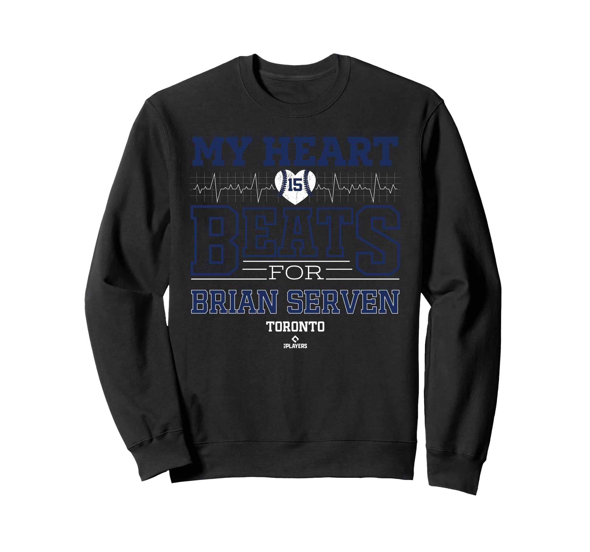My Heart Beats Brian Serven Toronto Sweatshirt - Aesthetic Graphic Unisex - T-Shirt, Sweatshirt, Hoodie