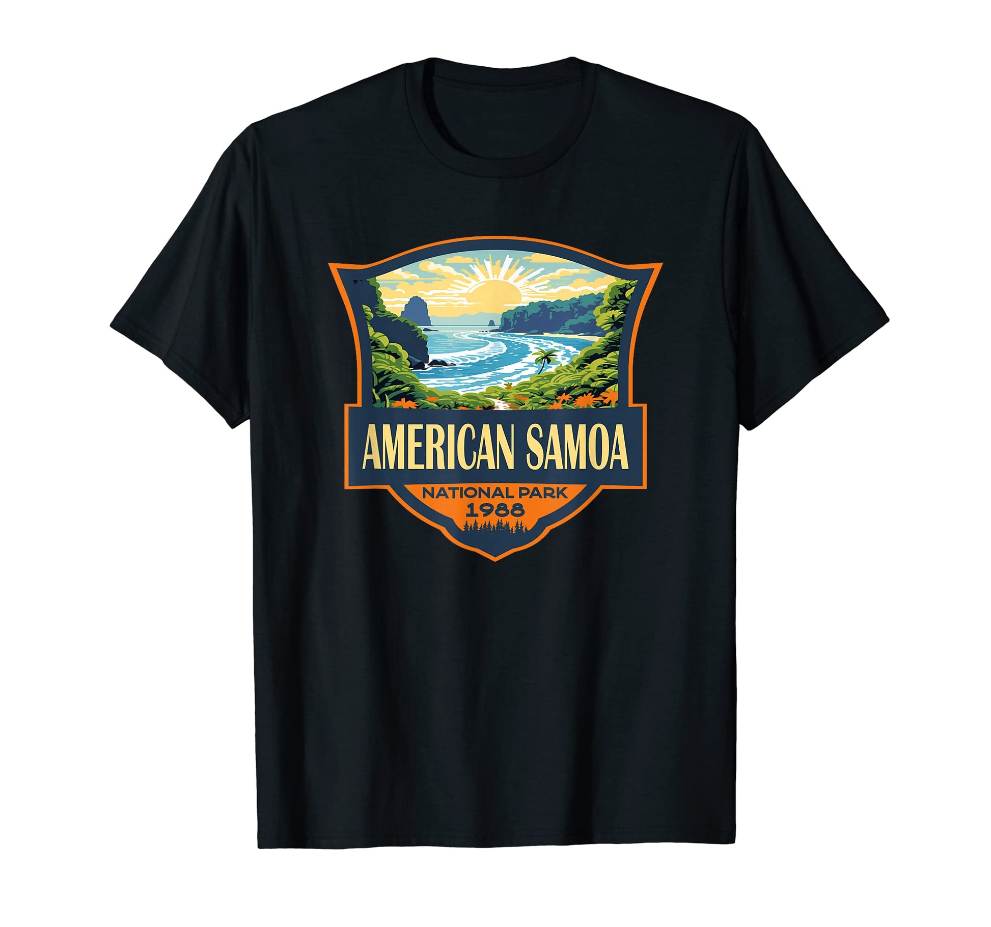 American Samoa National Park T-Shirt - Graphic Print for Adults - T-Shirt, Sweatshirt, Hoodie