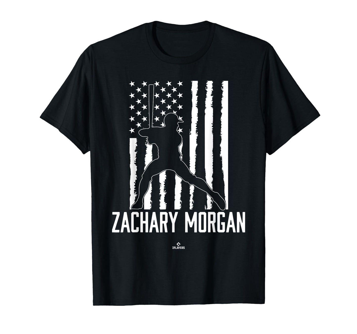 Distressed Flag Swing Zachary Morgan T-Shirt - Custom Art Print Unisex - T-Shirt, Sweatshirt, Hoodie