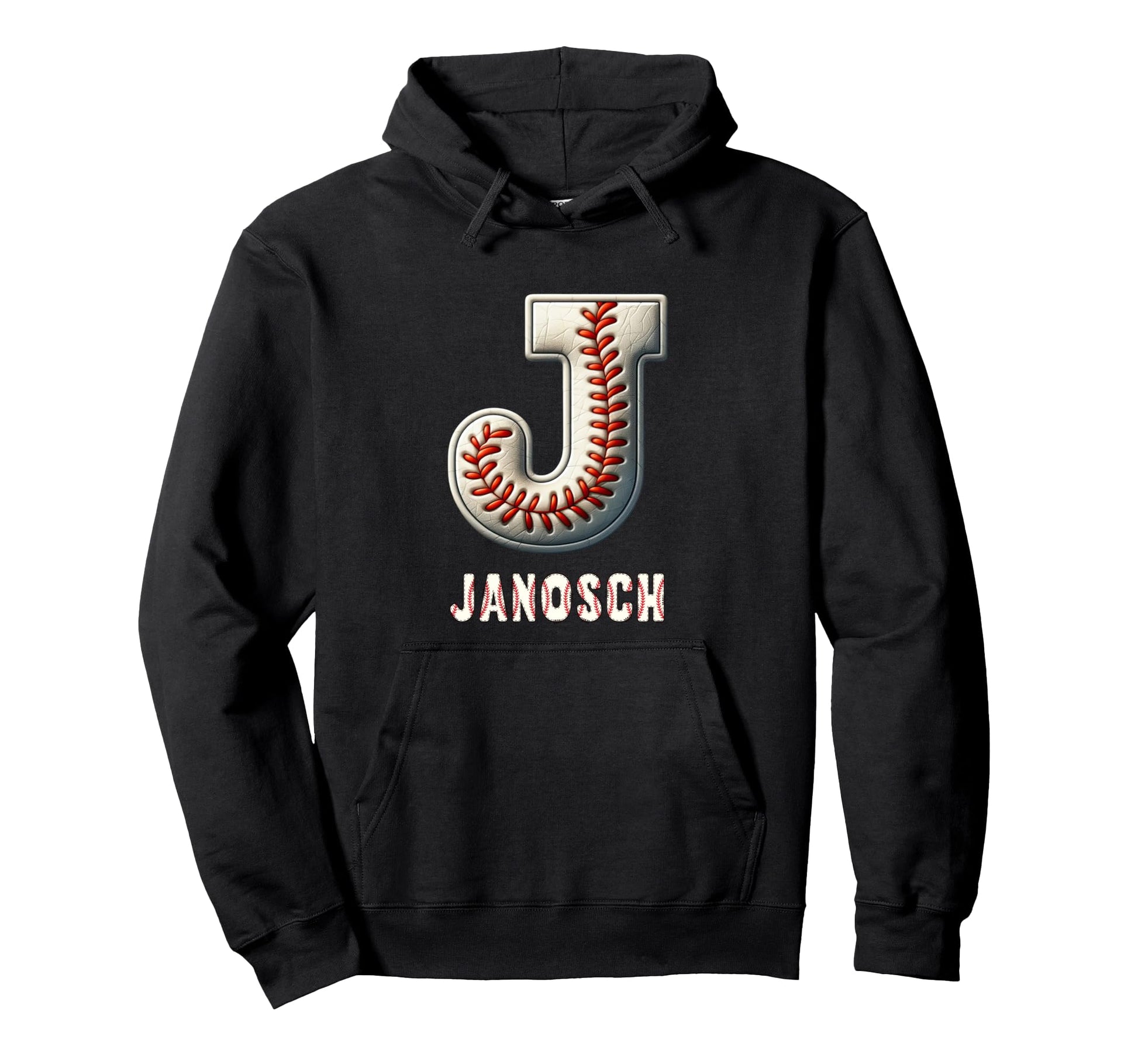 Baseball Home Run Levi Initial Letter Hoodie - Minimalist Print for Adults - T-Shirt, Sweatshirt, Hoodie