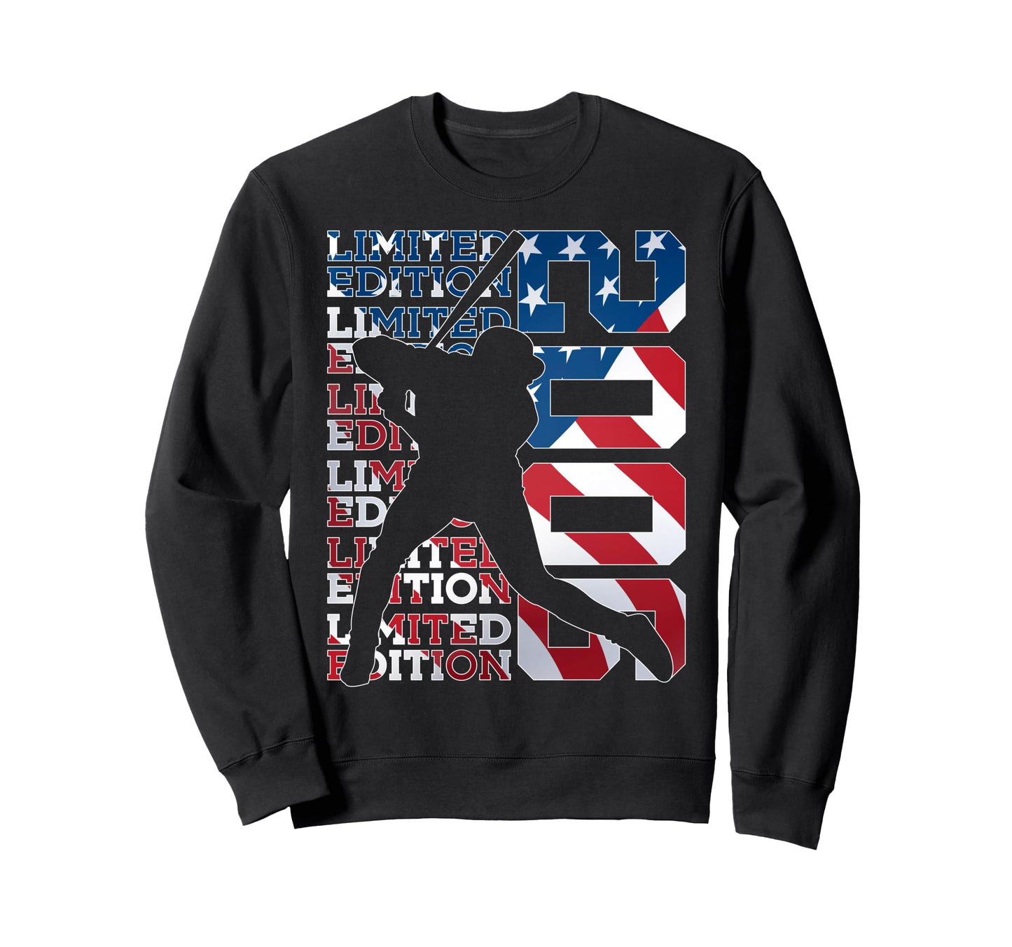 2006 Baseball 20Th Birthday Sweatshirt - Novelty Apparel Men Women - T-Shirt, Sweatshirt, Hoodie