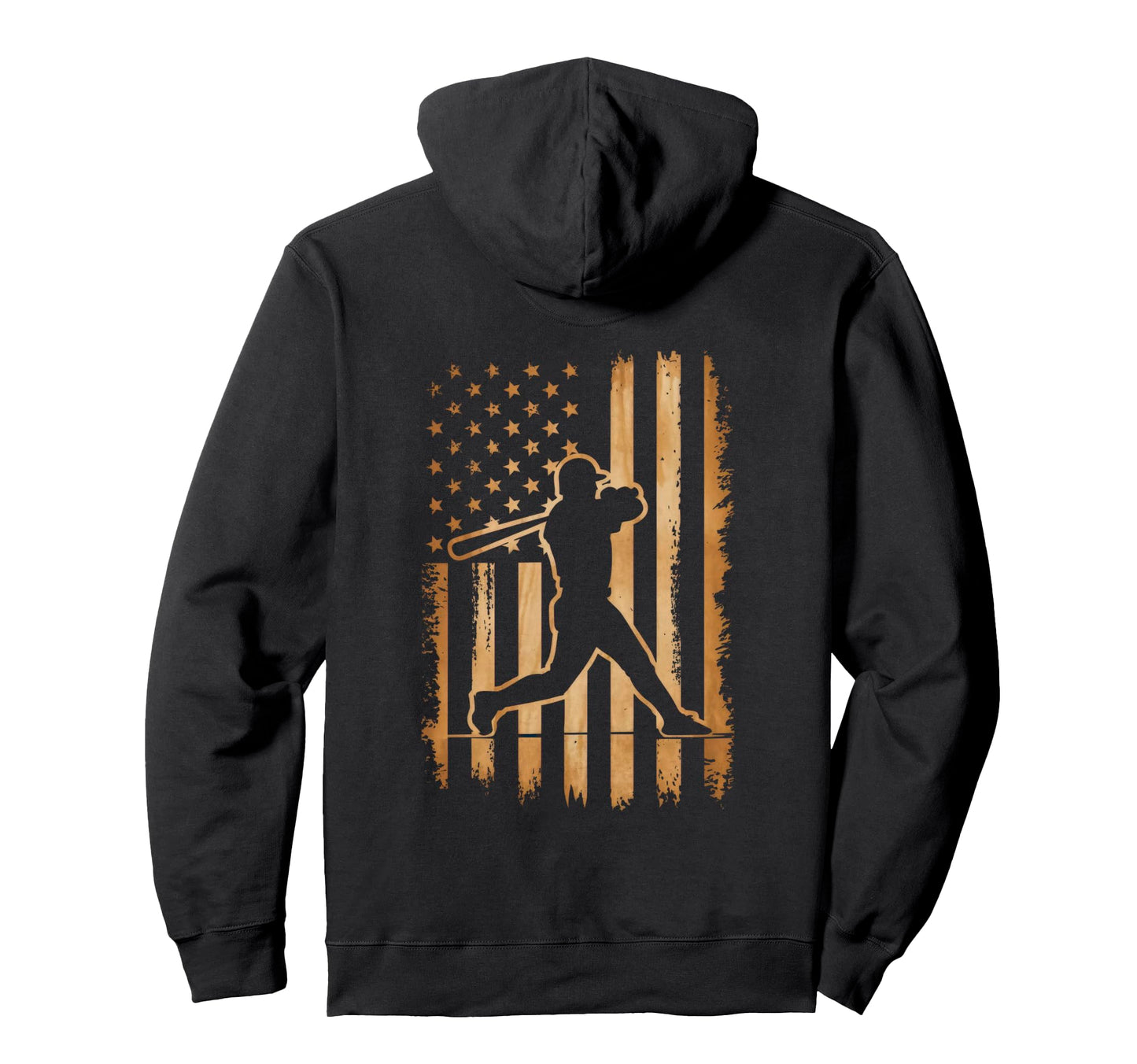 Baseball Player Team Game Day Usa Hoodie - Novelty Apparel Men Women - T-Shirt, Sweatshirt, Hoodie