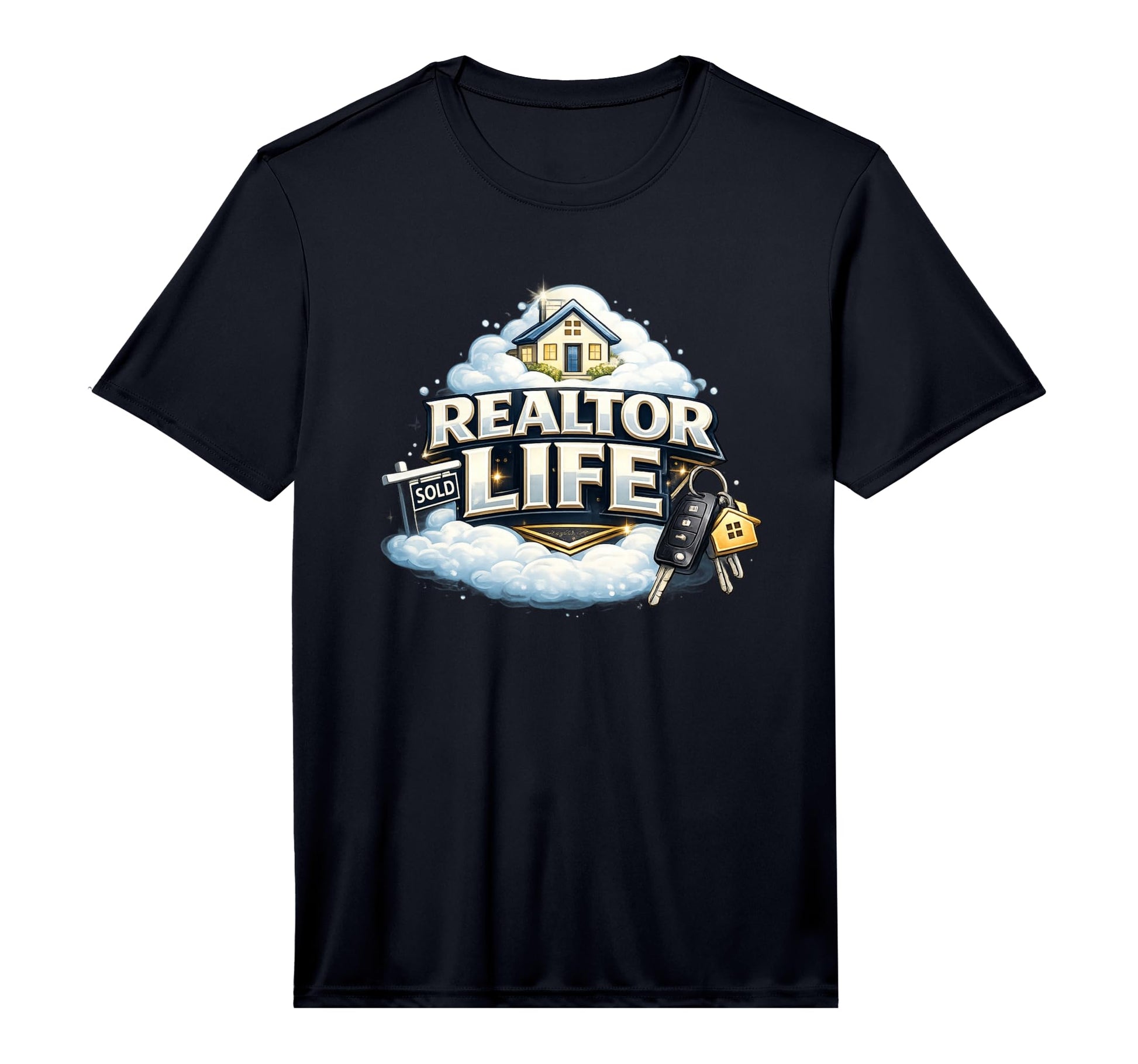 Mens Realtor Life Agent Gift Home T-Shirt - Trendy Graphic Men Women - T-Shirt, Sweatshirt, Hoodie