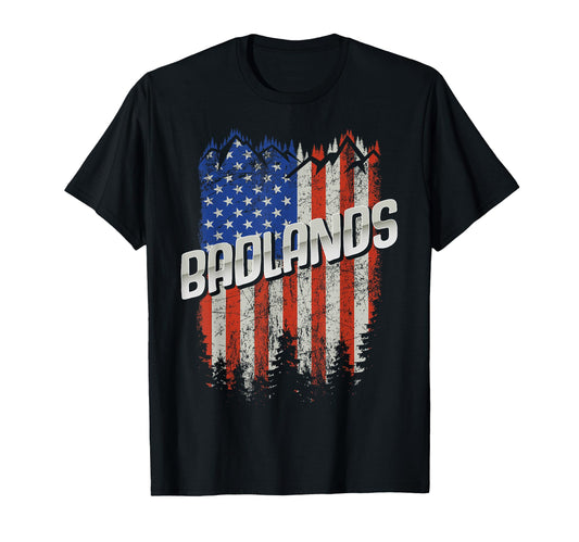 Badlands National Park Us Badlands T-Shirt - Aesthetic Graphic for Adults - T-Shirt, Sweatshirt, Hoodie