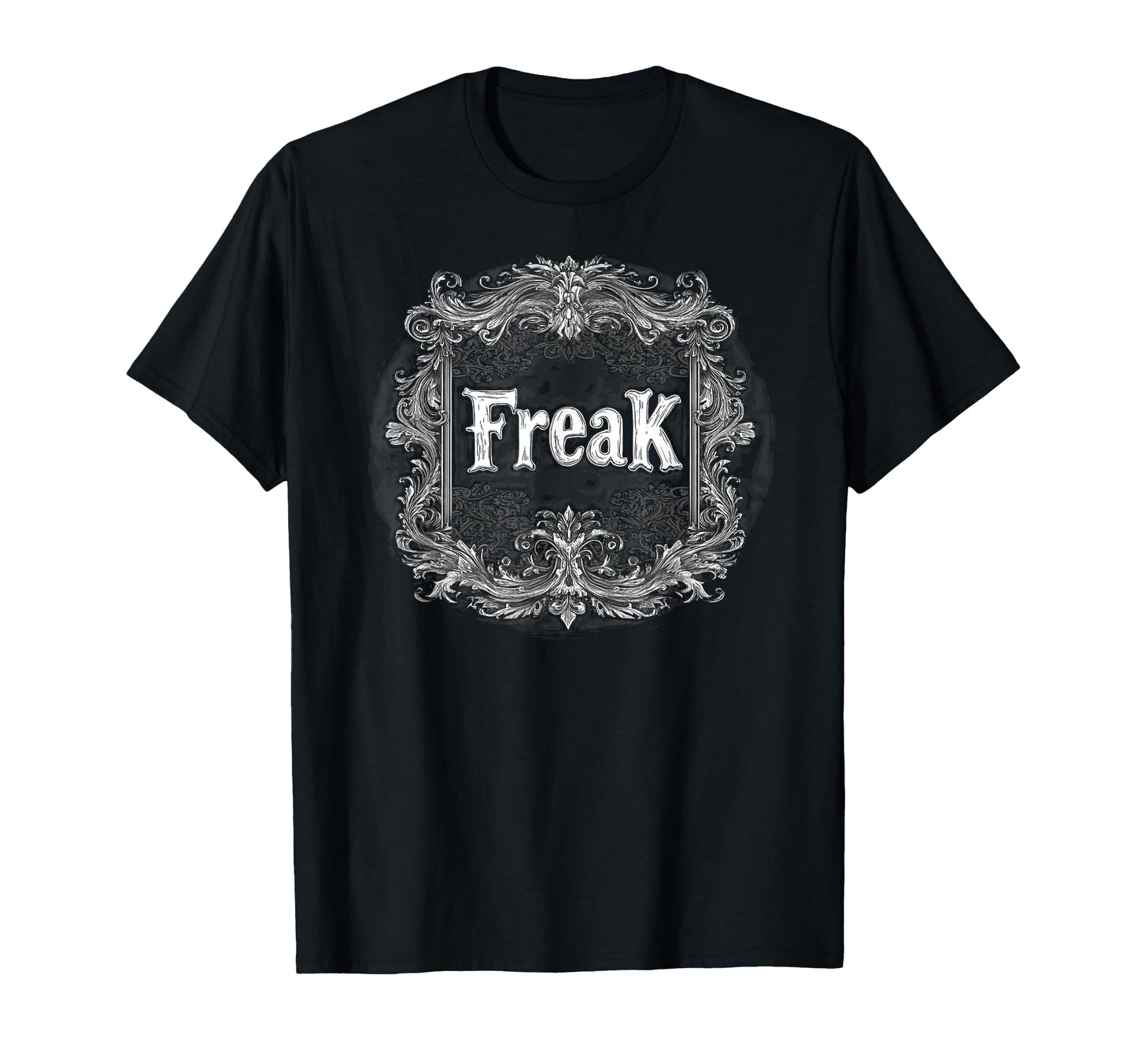 Freak Gothic Alt Grunge Hip Hop Y2K Emo T-Shirt - Graphic Print for Adults - T-Shirt, Sweatshirt, Hoodie