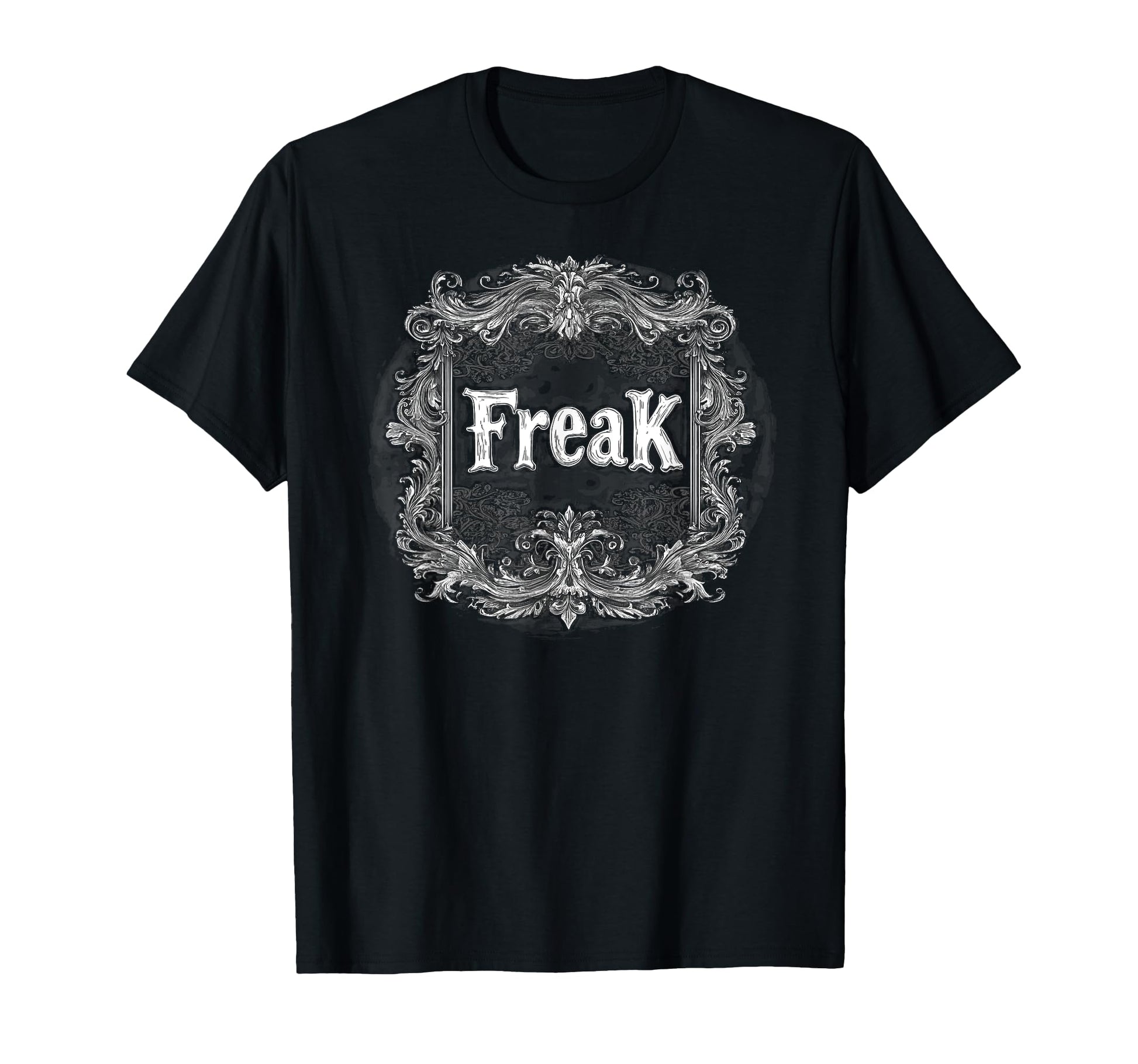 Freak Gothic Alt Grunge Hip Hop Y2K Emo T-Shirt - Graphic Print for Adults - T-Shirt, Sweatshirt, Hoodie