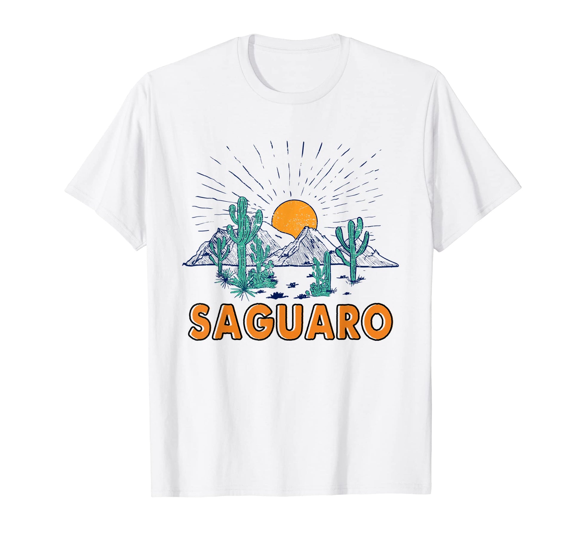 Saguaro National Park Arizona Mountain T-Shirt - Unique Graphic Unisex - T-Shirt, Sweatshirt, Hoodie