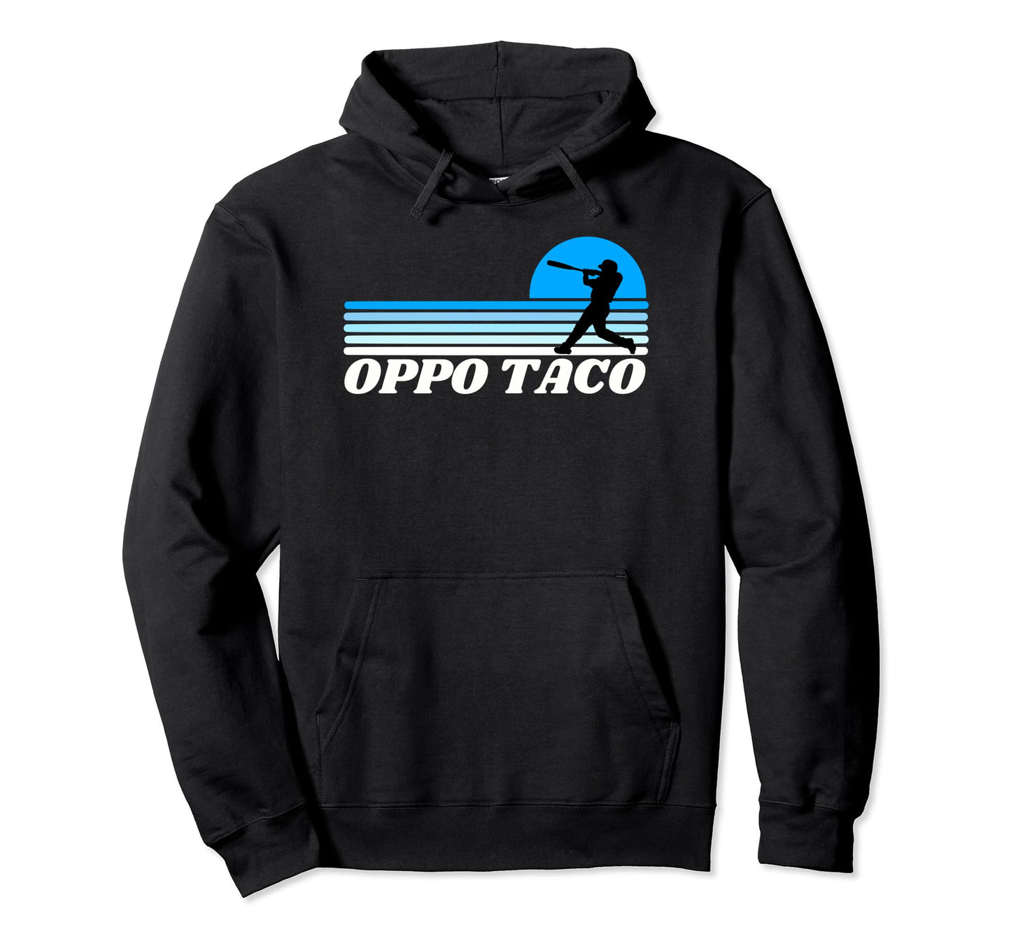 Funny Baseball Home Run Oppo Taco Hoodie - Custom Art Print Unisex - T-Shirt, Sweatshirt, Hoodie
