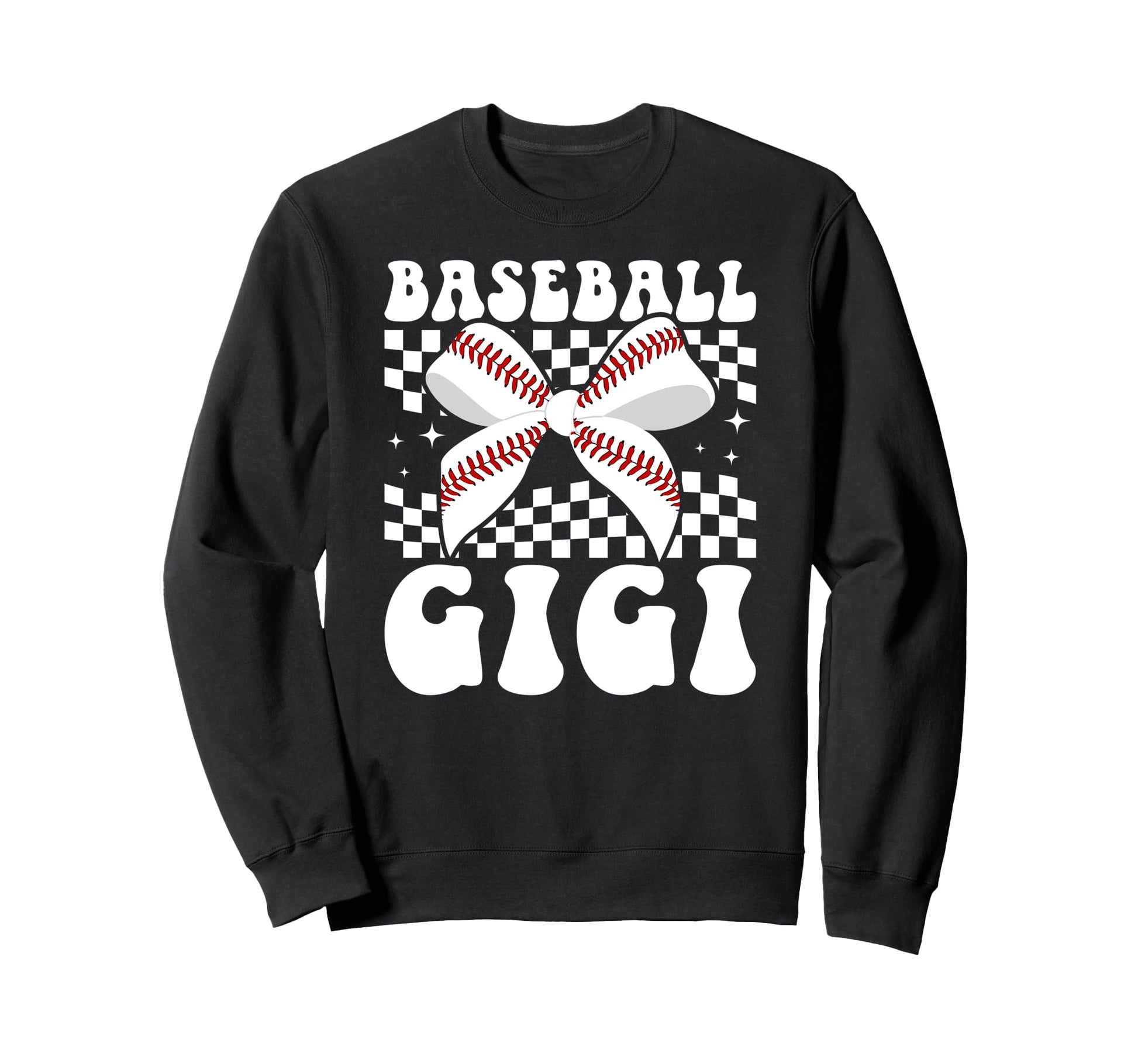 Baseball Gigi Coquette Gigi Baseball Sweatshirt - Graphic Print for Adults - T-Shirt, Sweatshirt, Hoodie