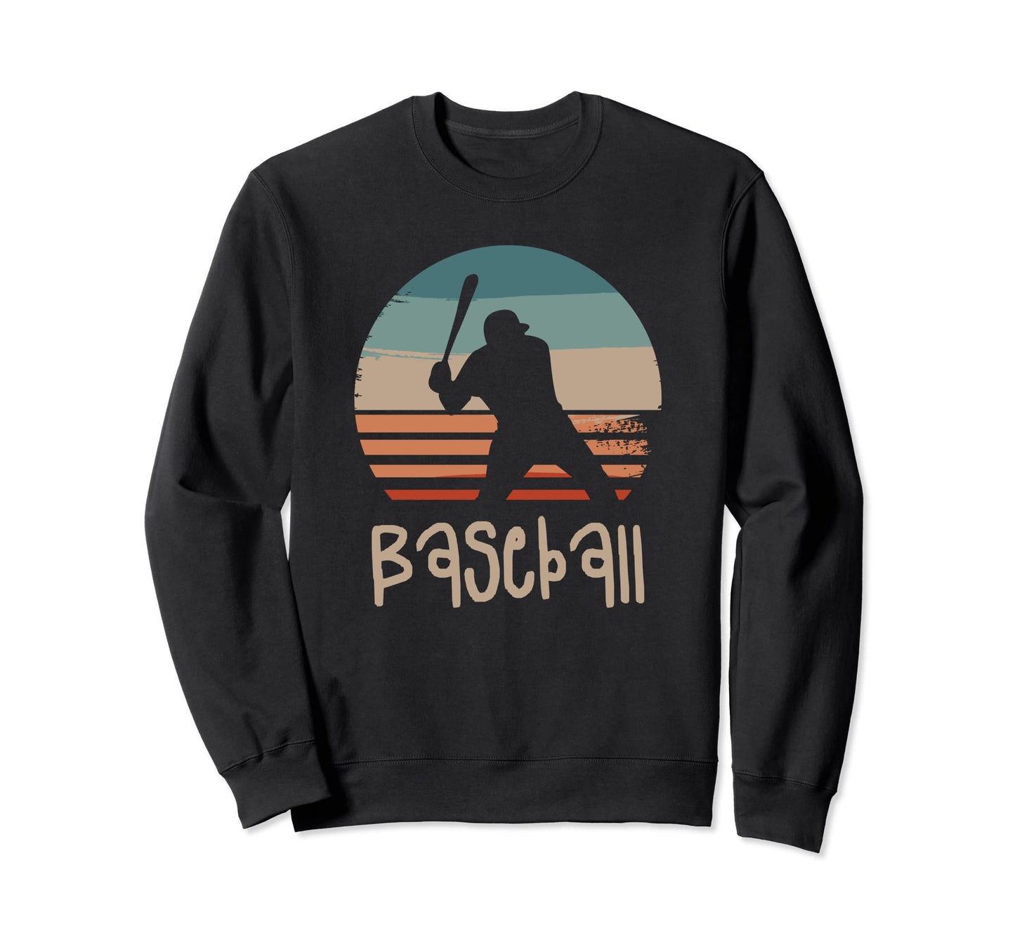 Baseball Player Sweatshirt - Novelty Apparel Men Women - T-Shirt, Sweatshirt, Hoodie