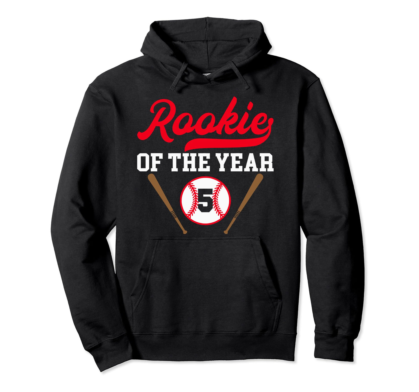 5 Years Old 5Th Birthday Baseball Hoodie - Aesthetic Graphic for Adults - T-Shirt, Sweatshirt, Hoodie