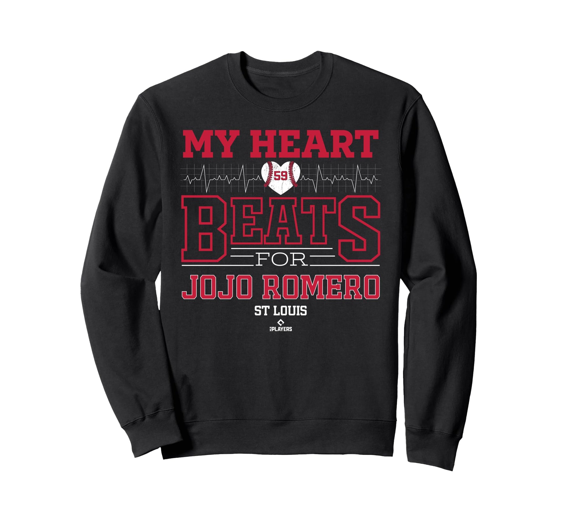 My Heart Beats Jojo Romero St Sweatshirt - Streetwear Style for Adults - T-Shirt, Sweatshirt, Hoodie