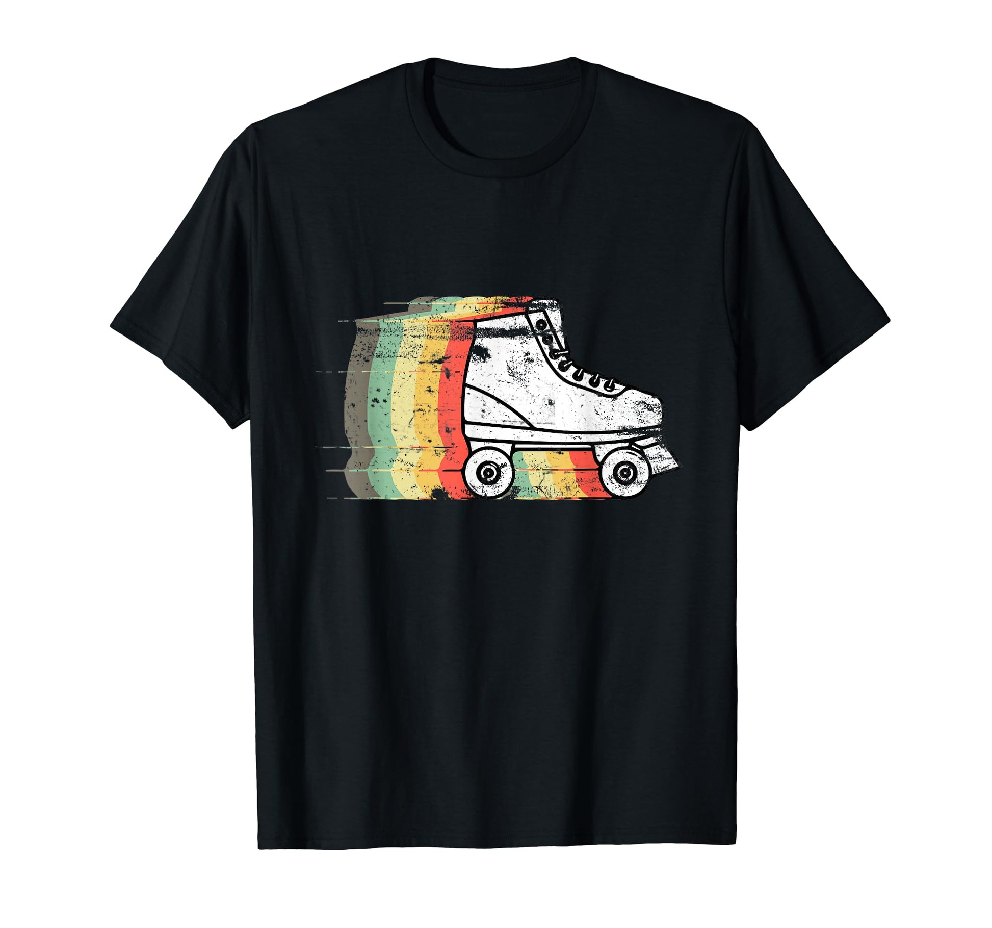 Roller Skate Skating 70S Gift T-Shirt - Graphic Print Men Women - T-Shirt, Sweatshirt, Hoodie