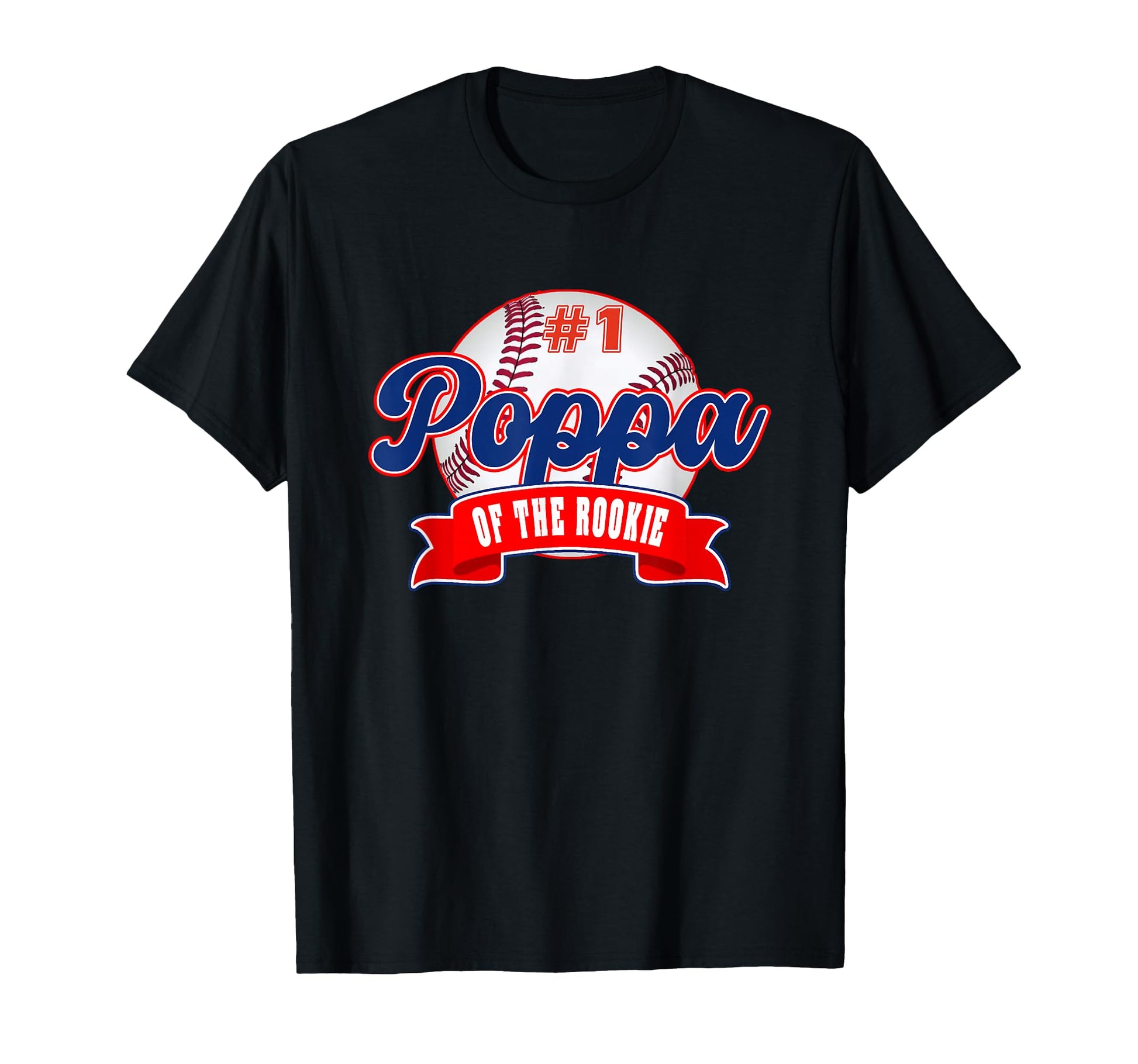 Poppa Rookie Year 1St Birthday T-Shirt - Custom Art Print Men Women - T-Shirt, Sweatshirt, Hoodie