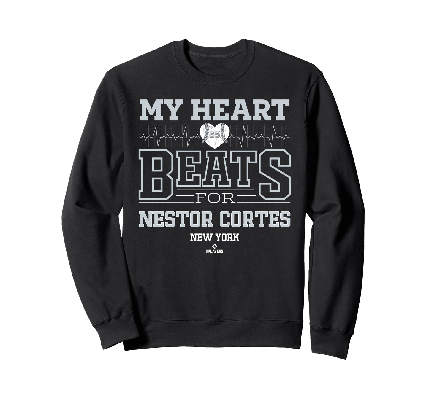 My Heart Beats Nestor Cortes New Sweatshirt - Streetwear Style Men Women - T-Shirt, Sweatshirt, Hoodie