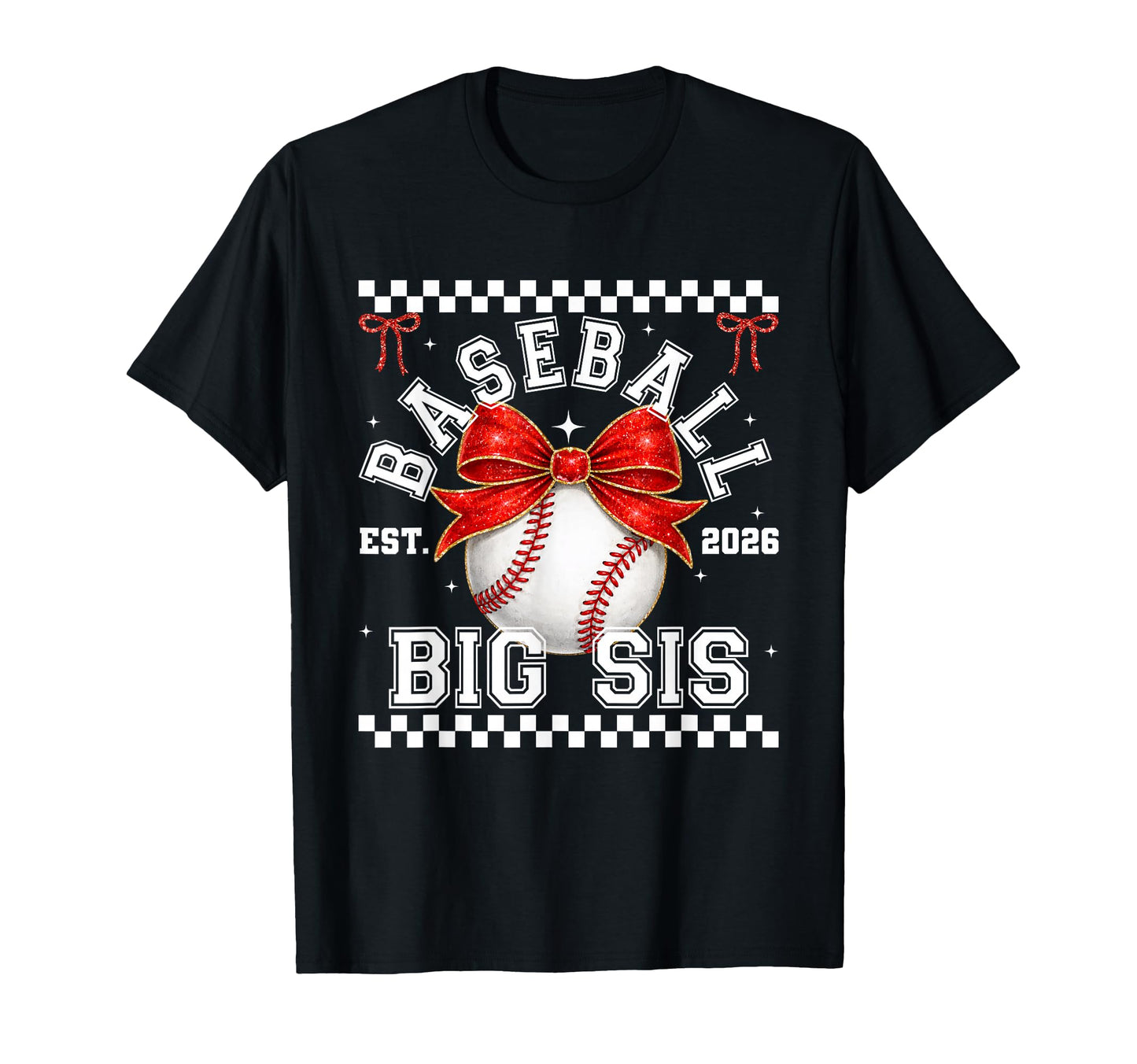 Baseball Big Sis Coquette Family T-Shirt - Aesthetic Graphic Men Women - T-Shirt, Sweatshirt, Hoodie