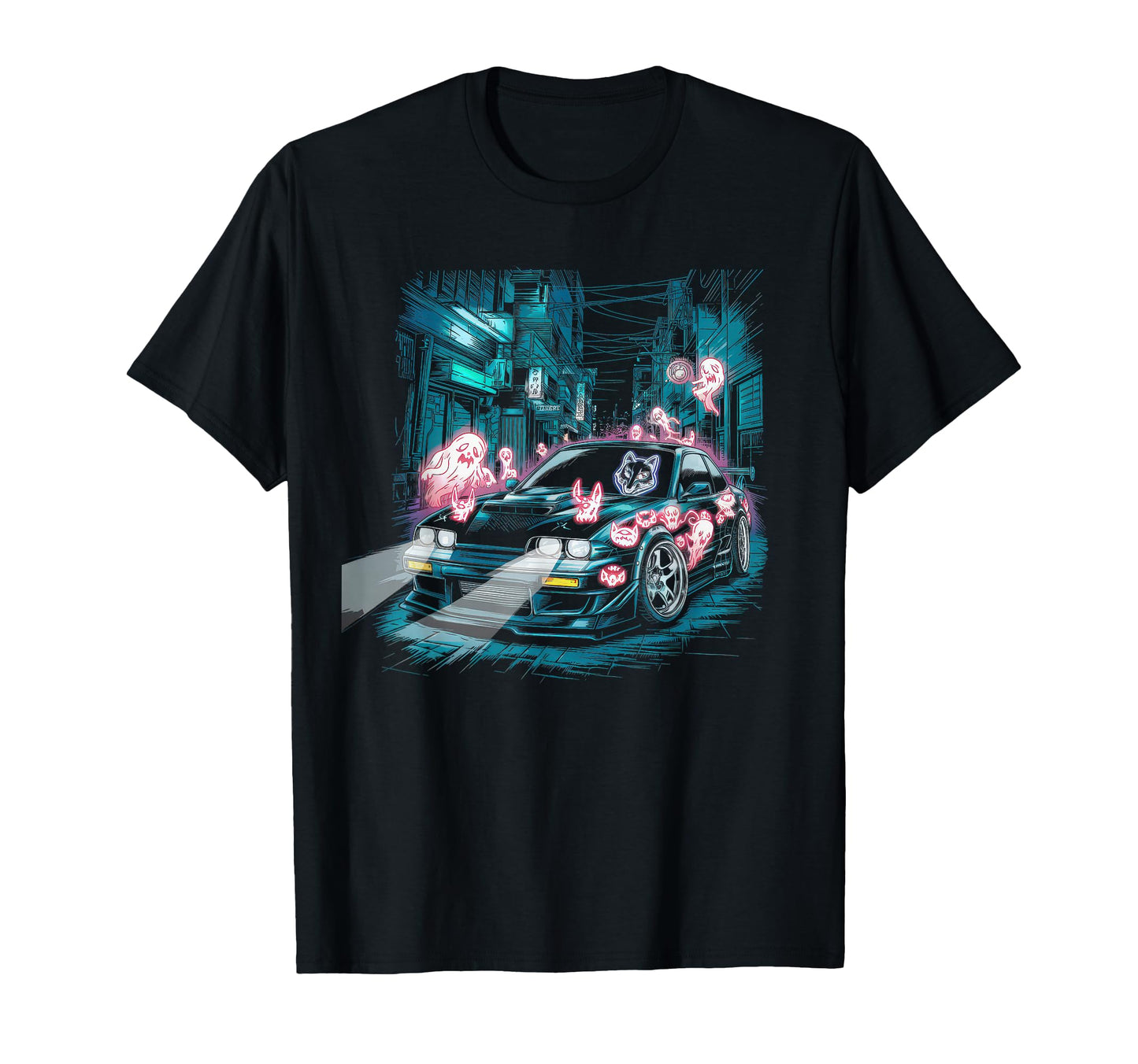 Japanese Car Jdm Japan Street Racing T-Shirt - Unique Graphic Unisex - T-Shirt, Sweatshirt, Hoodie