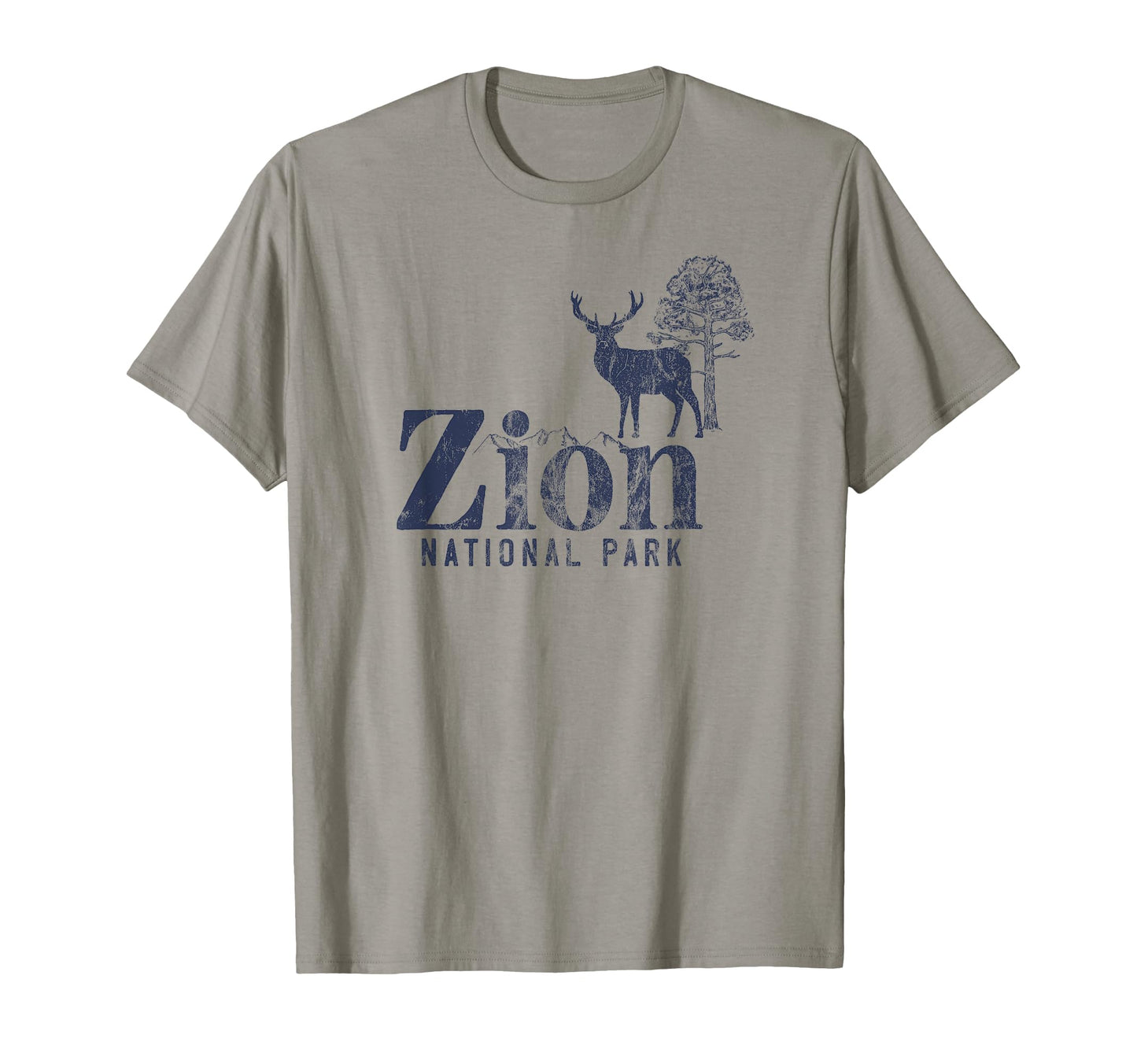 Zion National Park Mountain 70S 80S T-Shirt - Graphic Print for Adults - T-Shirt, Sweatshirt, Hoodie