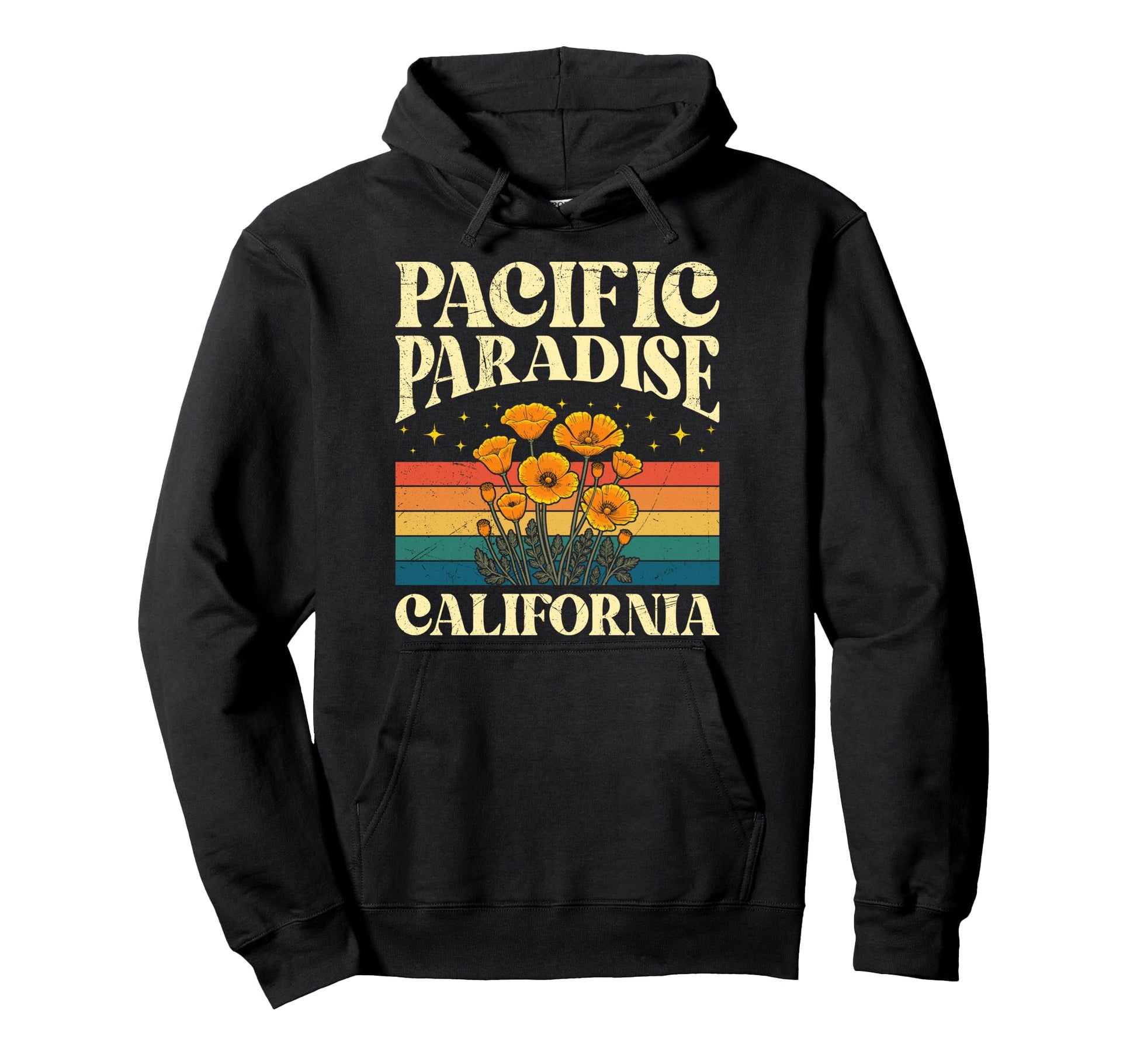 Death Valley Pacific Paradise Hoodie - Streetwear Style for Adults - T-Shirt, Sweatshirt, Hoodie
