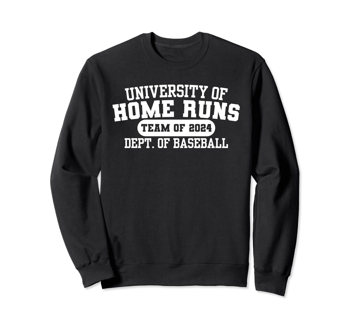 Funny Baseball Player Home Run Sweatshirt - Custom Art Print Unisex - T-Shirt, Sweatshirt, Hoodie