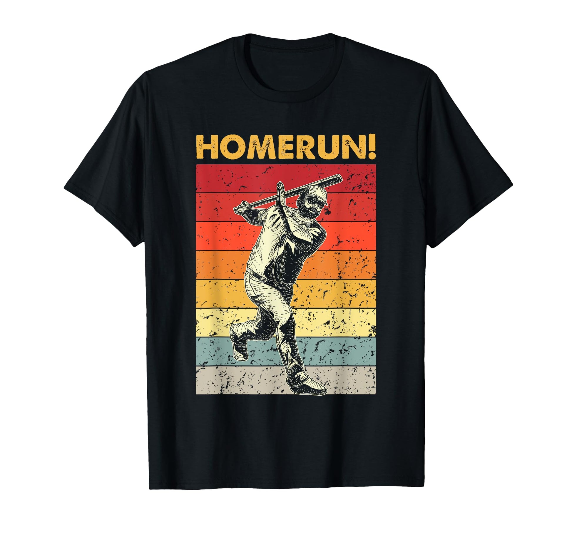 Funny Baseball Home Run T-Shirt - Custom Art Print Men Women - T-Shirt, Sweatshirt, Hoodie