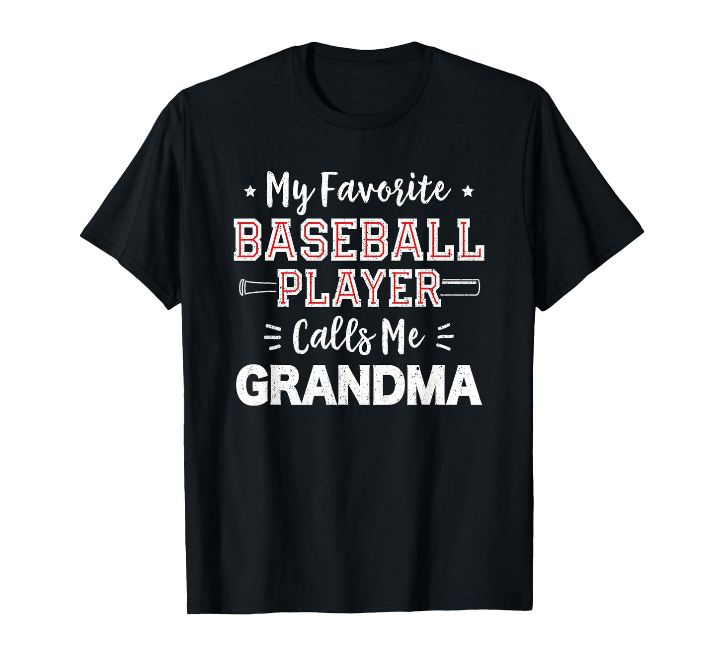 My Favorite Baseball Player Calls Me T-Shirt - Graphic Print Unisex - T-Shirt, Sweatshirt, Hoodie