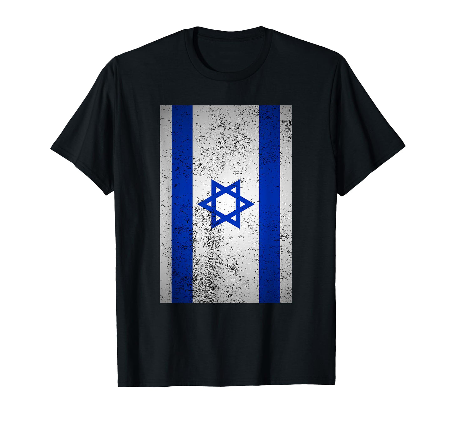 Grunge Israel Flag Jerusalem Western T-Shirt - Novelty Apparel Men Women - T-Shirt, Sweatshirt, Hoodie