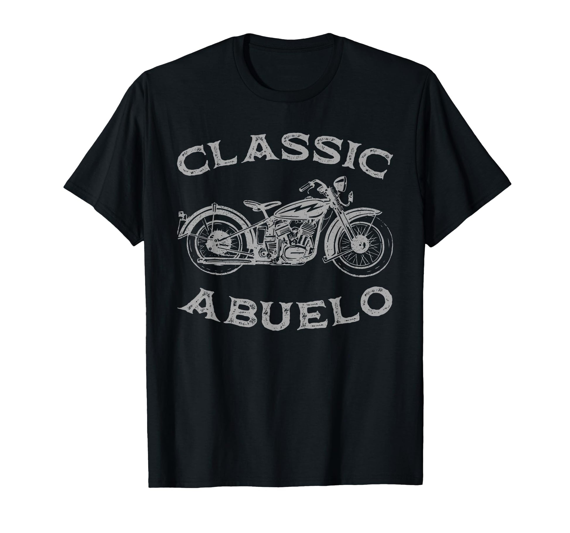 Abuelo Motorcycle Mens Grandpa T-Shirt - Fun Novelty Design for Adults - T-Shirt, Sweatshirt, Hoodie