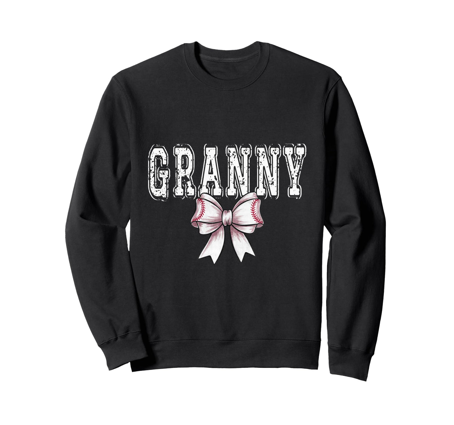 Coquette Baseball Granny Spirit Sweatshirt - Trendy Graphic for Adults - T-Shirt, Sweatshirt, Hoodie