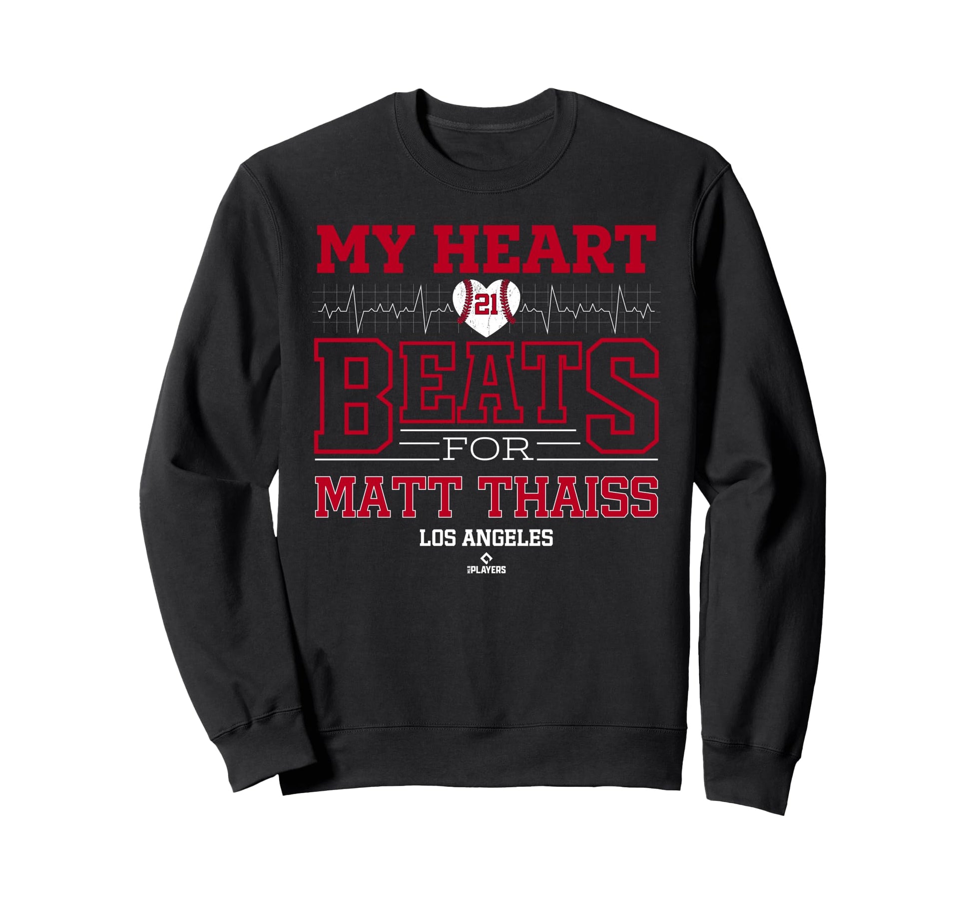 My Heart Beats Matt Thaiss Los Sweatshirt - Graphic Print for Adults - T-Shirt, Sweatshirt, Hoodie