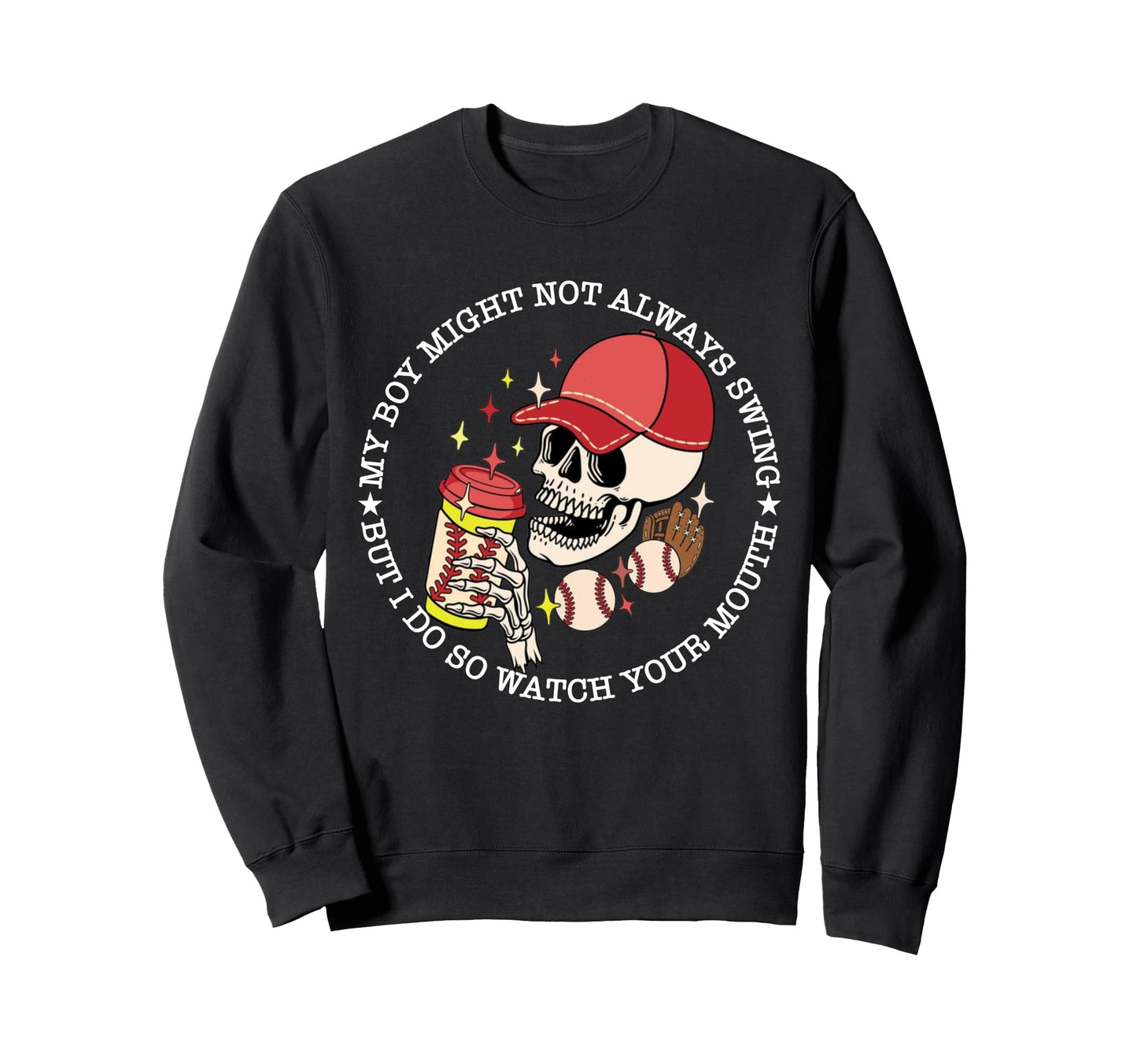 My Might Not Always Swing But I Do Sweatshirt - Trendy Graphic Men Women - T-Shirt, Sweatshirt, Hoodie