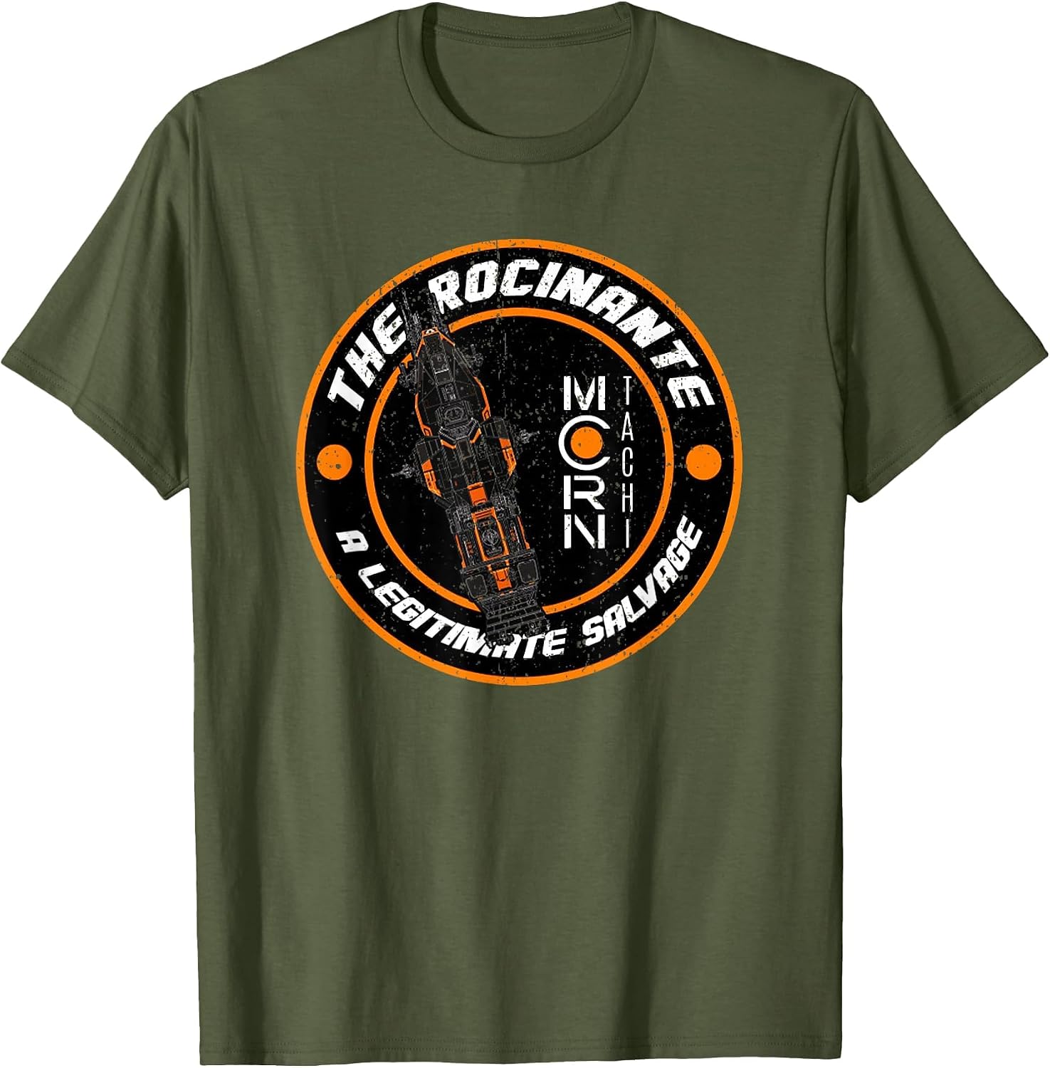 Vintage Retro The Rocinante A Legitimate Salvage - Adult & Kids T-Shirts, Sweatshirts & Hoodies apparel design preview 1