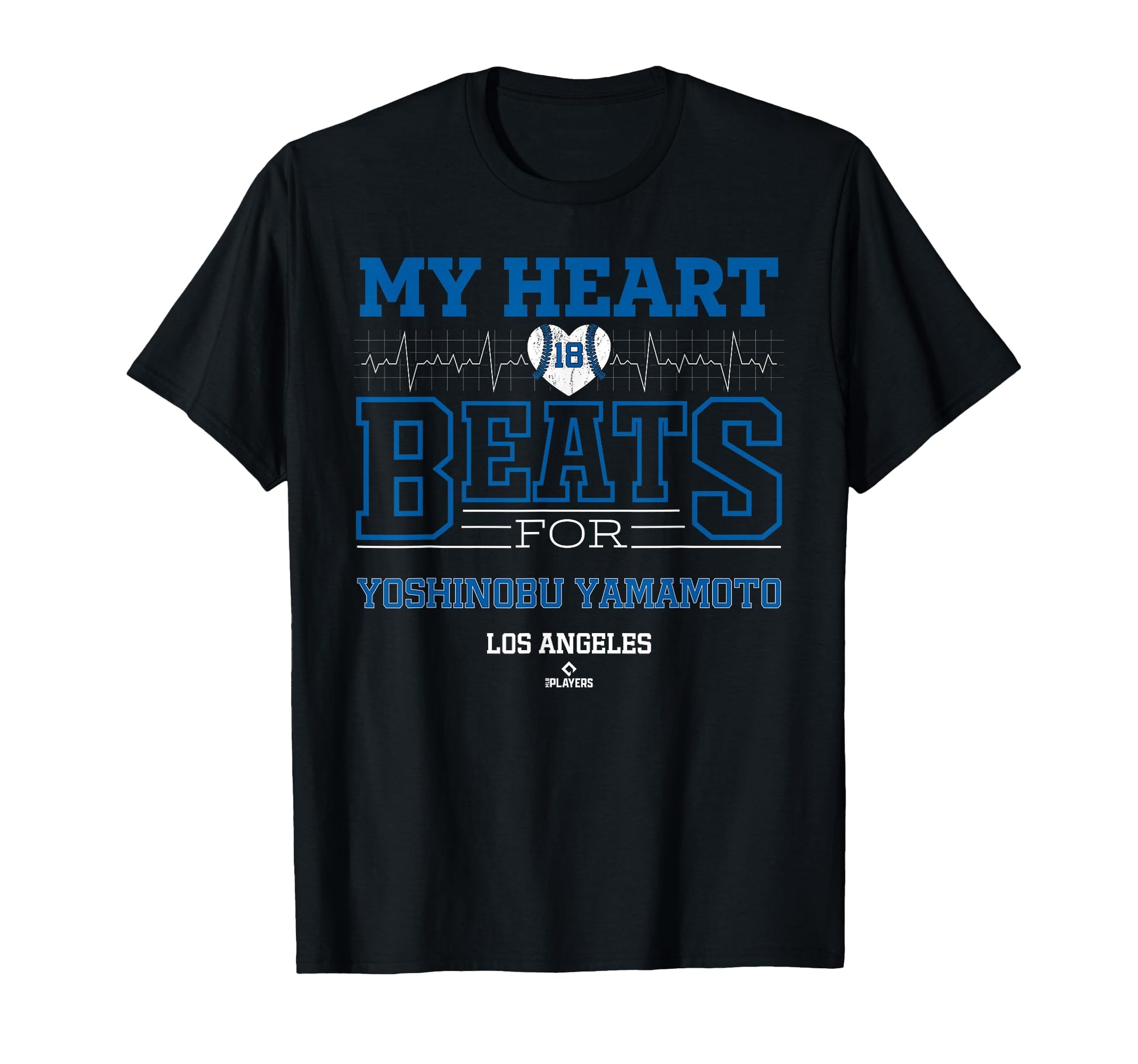My Heart Beats Yoshinobu Yamamoto Los T-Shirt - Novelty Apparel Men Women - T-Shirt, Sweatshirt, Hoodie