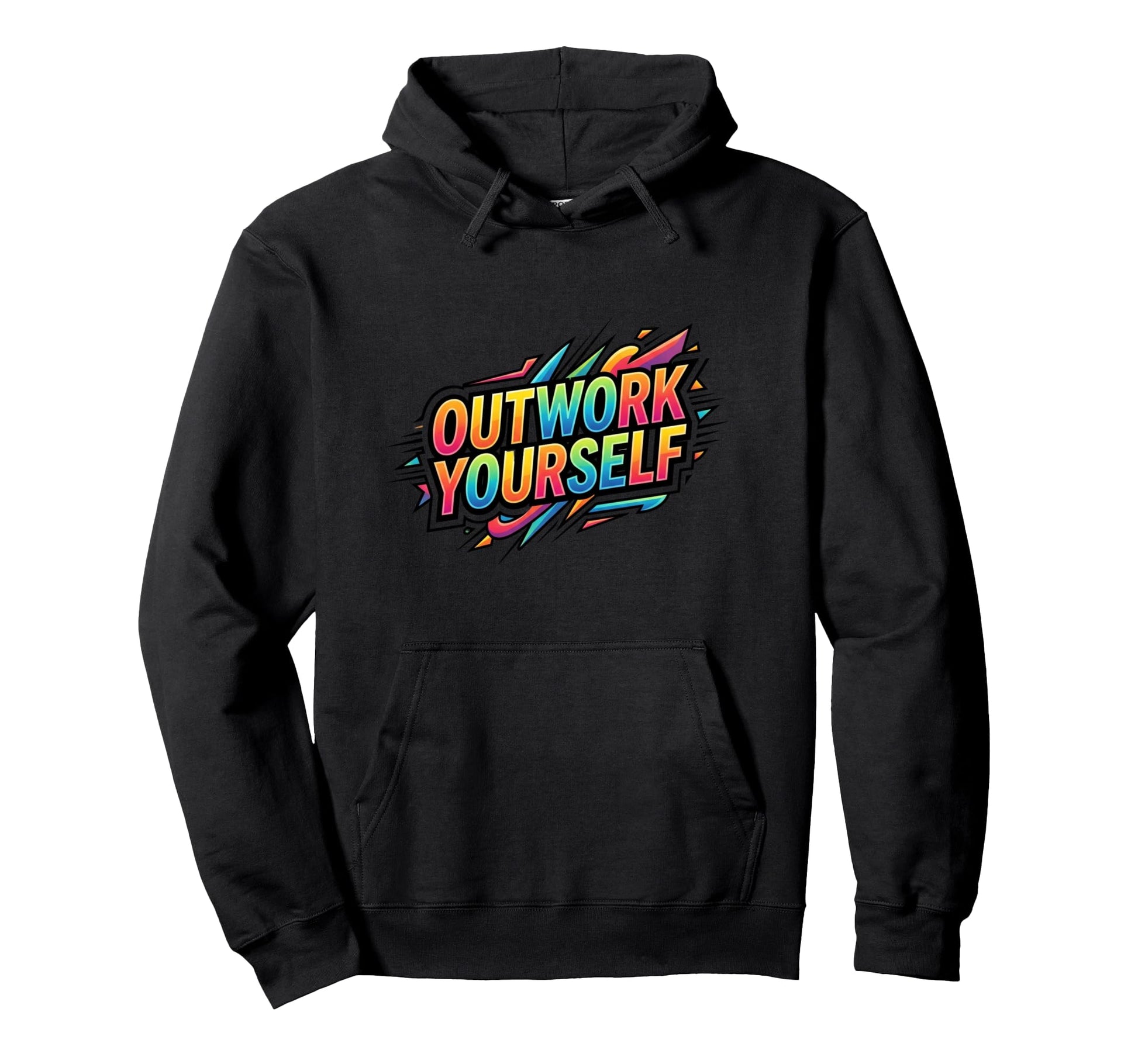 Motivation Discipline Mindset Typography Hoodie - Graphic Print for Adults - T-Shirt, Sweatshirt, Hoodie