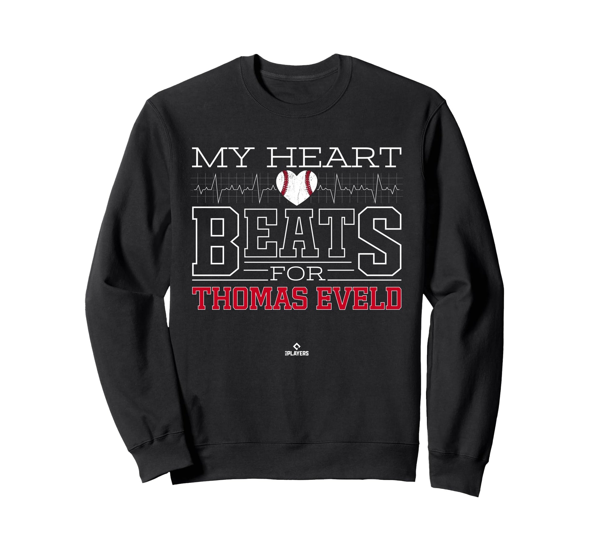My Heart Beats Thomas Eveld Sweatshirt - Aesthetic Graphic for Adults - T-Shirt, Sweatshirt, Hoodie