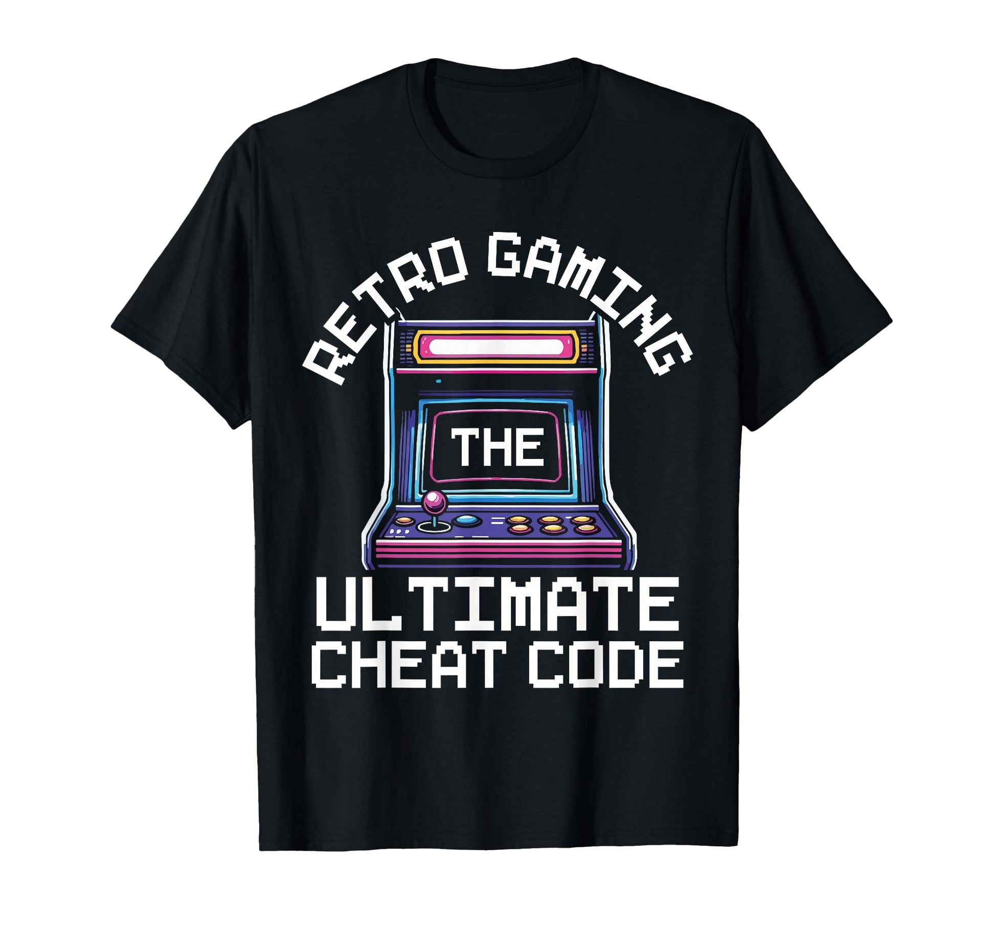 80S Arcade Nostalgia Pixel Art Video Games T-Shirt - Trendy Graphic Unisex - T-Shirt, Sweatshirt, Hoodie