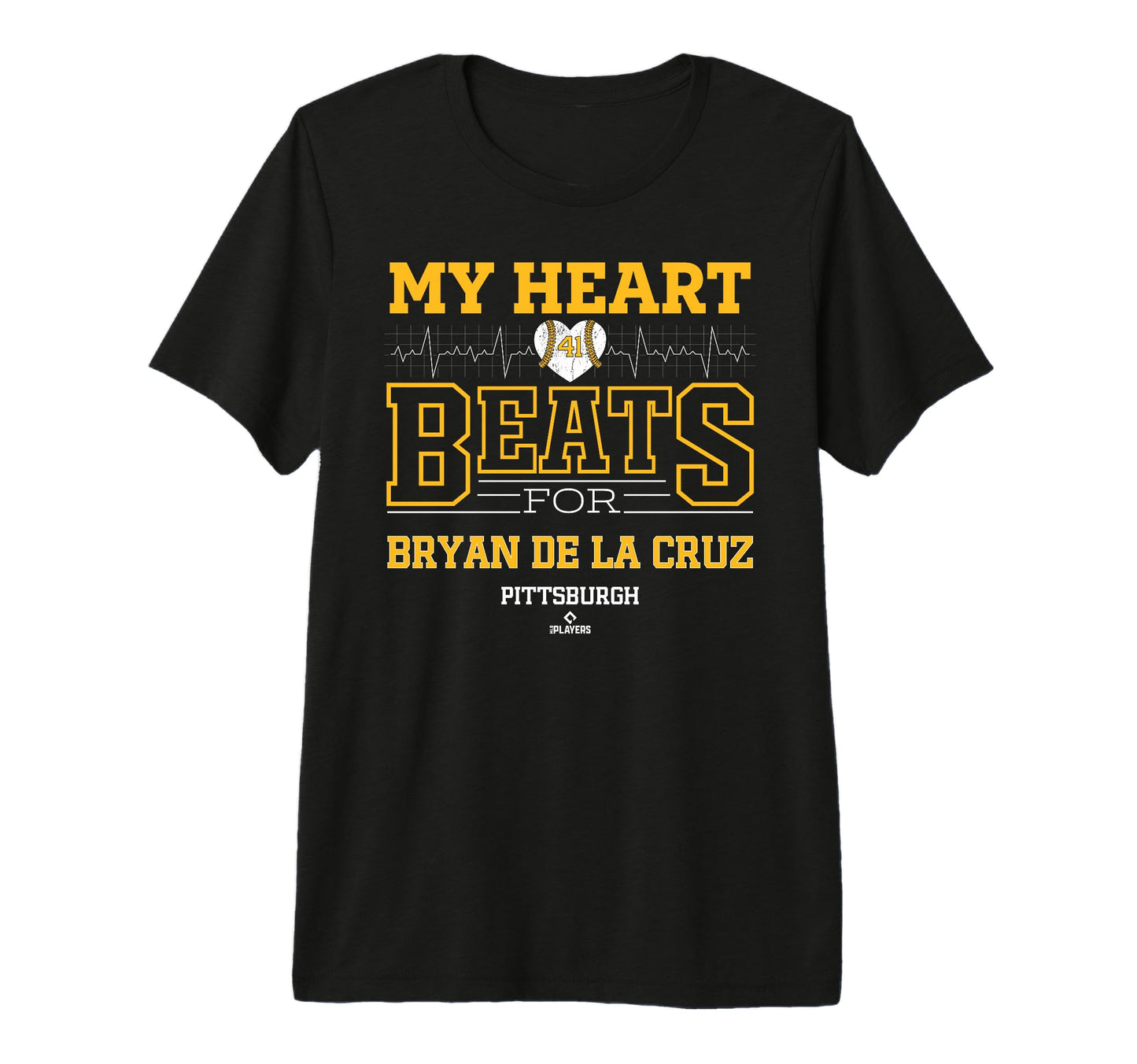 My Heart Beats Bryan De La Cruz T-Shirt - Novelty Apparel Men Women - T-Shirt, Sweatshirt, Hoodie