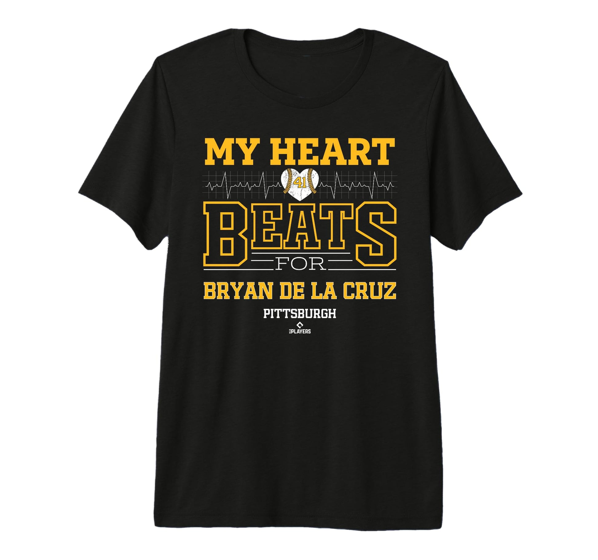 My Heart Beats Bryan De La Cruz T-Shirt - Novelty Apparel Men Women - T-Shirt, Sweatshirt, Hoodie