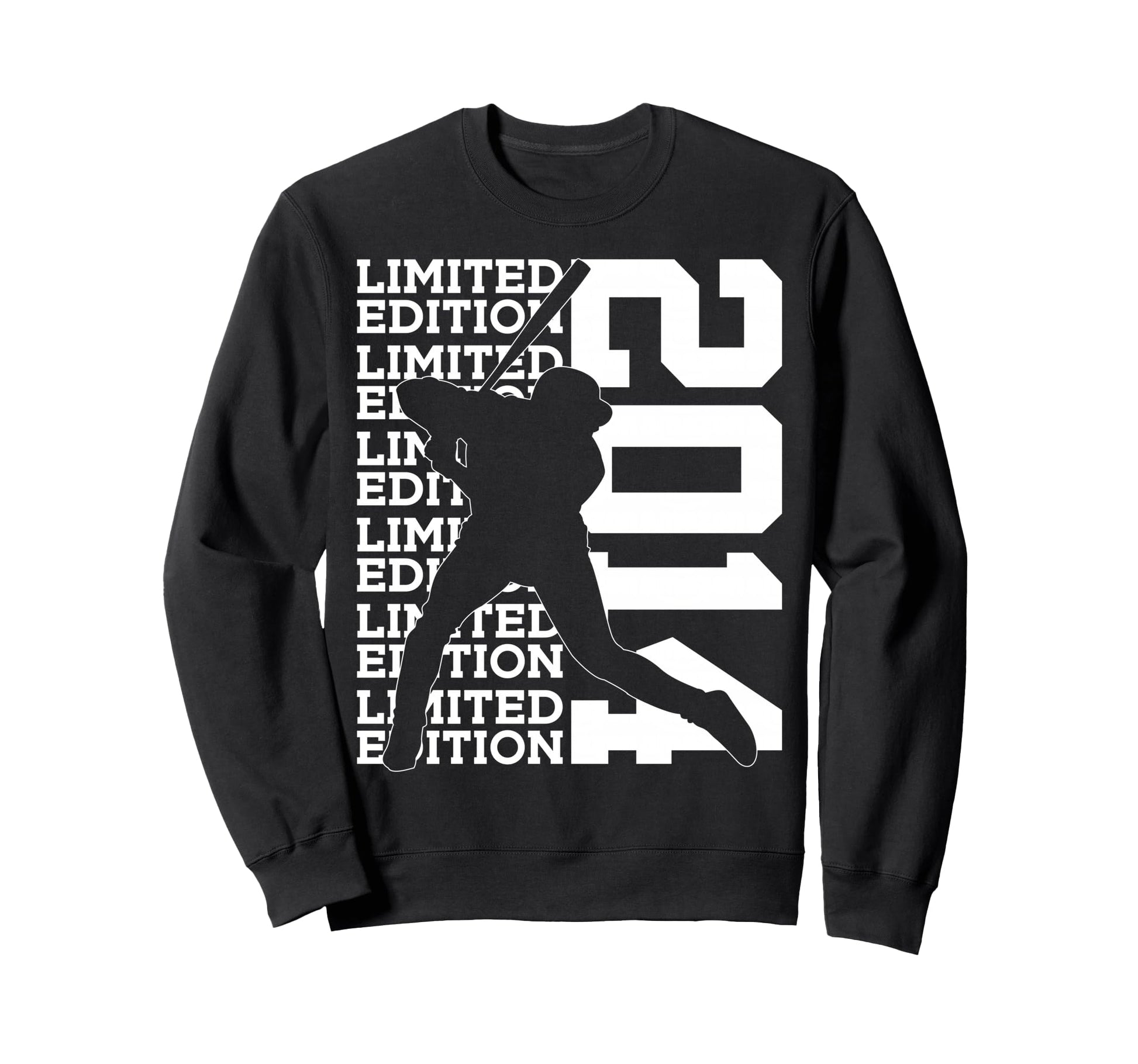 2014 Baseball 12Th Birthday Sweatshirt - Minimalist Print Men Women - T-Shirt, Sweatshirt, Hoodie