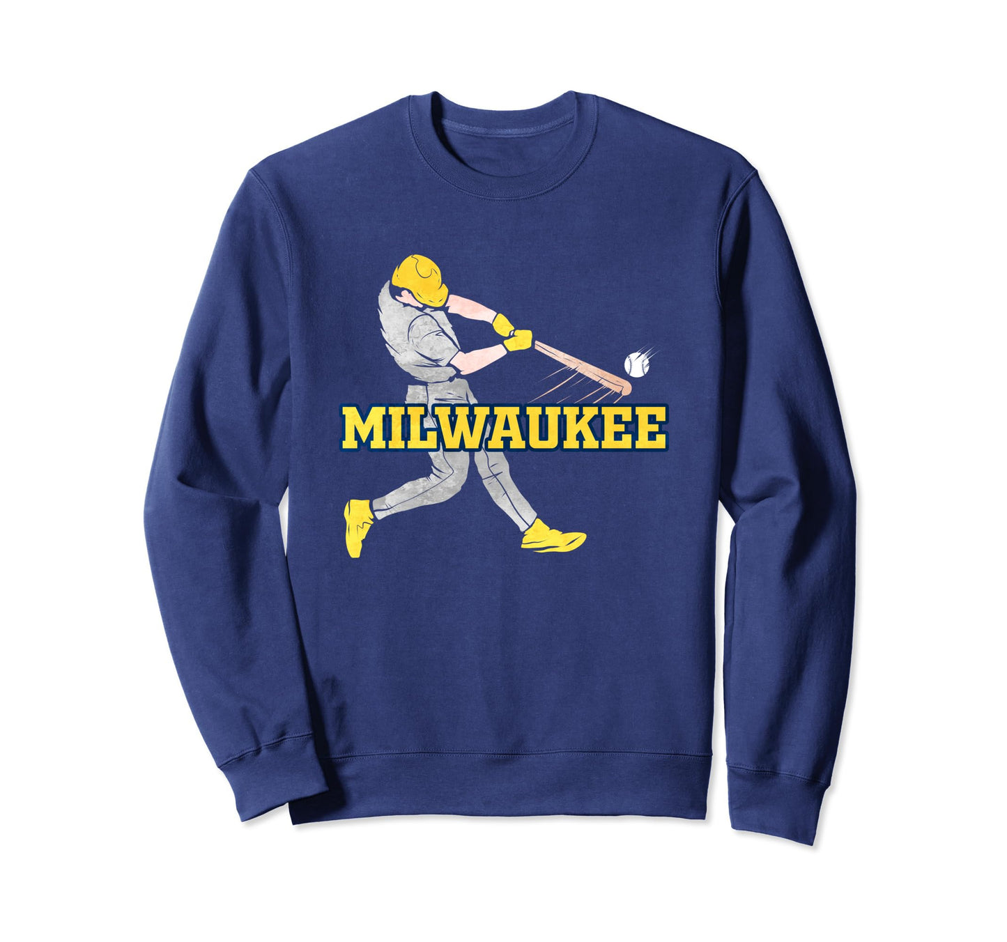 Milwaukee Baseball Game Day Home Sweatshirt - Aesthetic Graphic Men Women - T-Shirt, Sweatshirt, Hoodie
