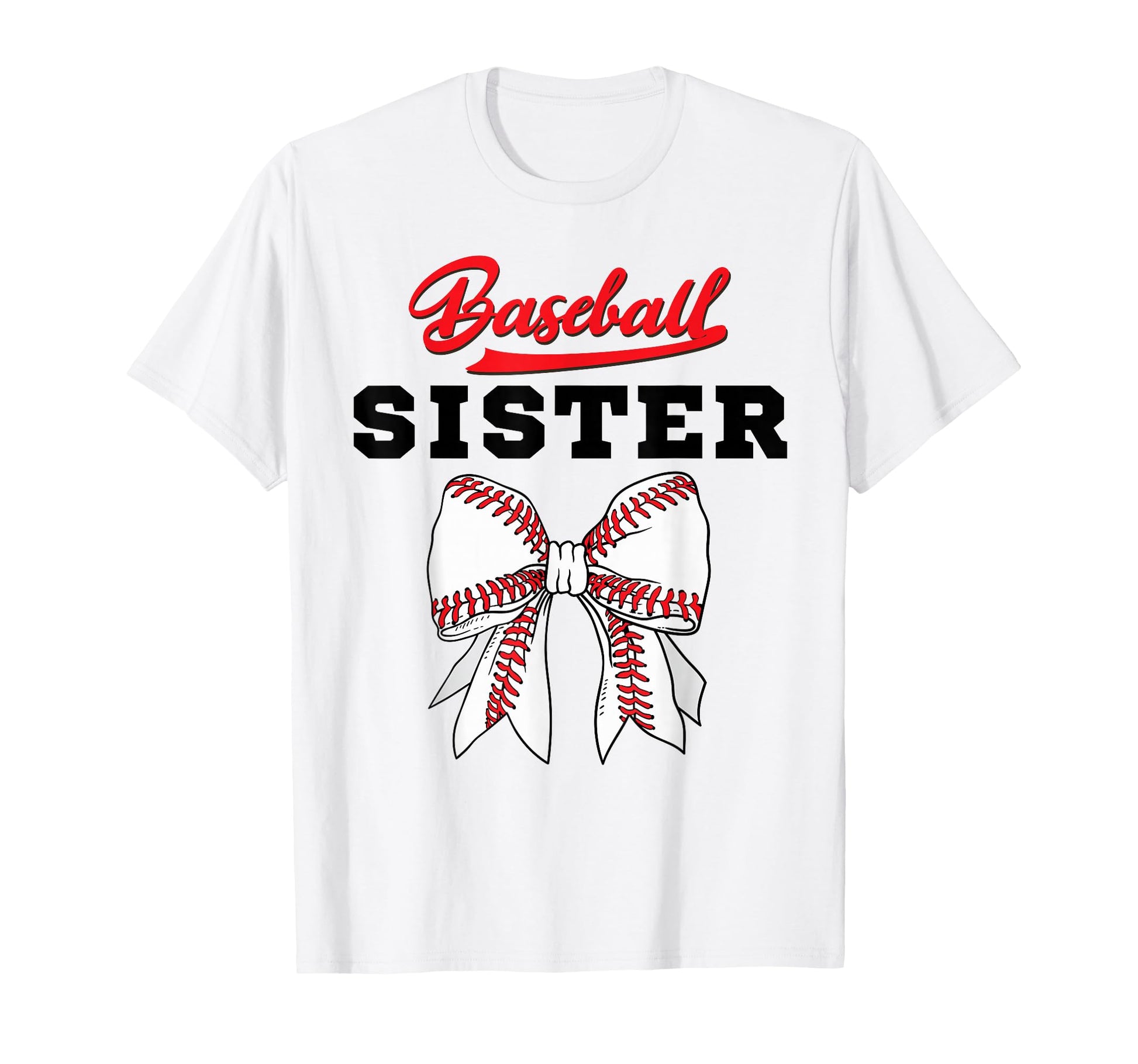 Baseball Sister Mom Aunti Coquette T-Shirt - Aesthetic Graphic Men Women - T-Shirt, Sweatshirt, Hoodie