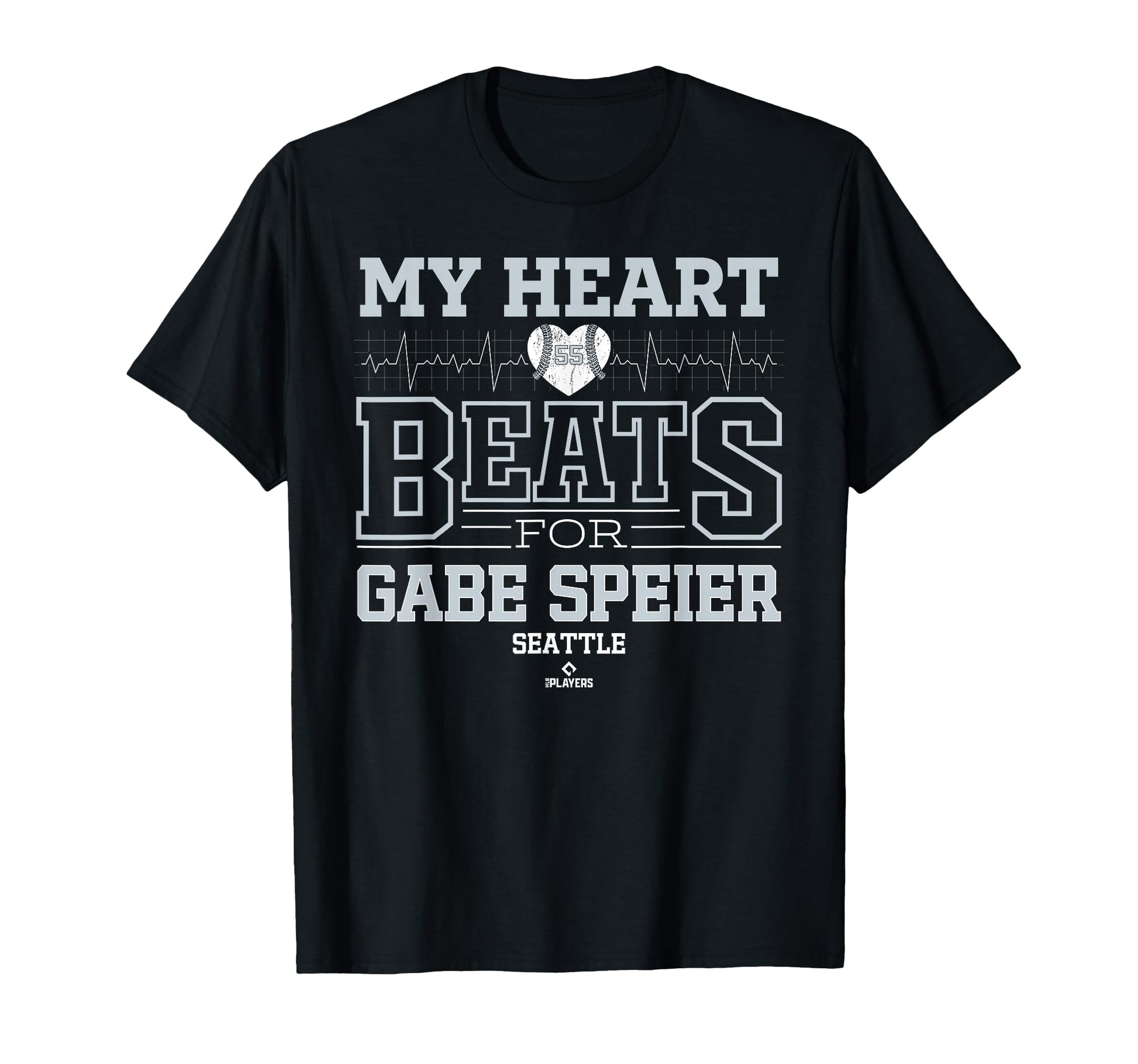 My Heart Beats Gabe Speier Seattle T-Shirt - Streetwear Style for Adults - T-Shirt, Sweatshirt, Hoodie