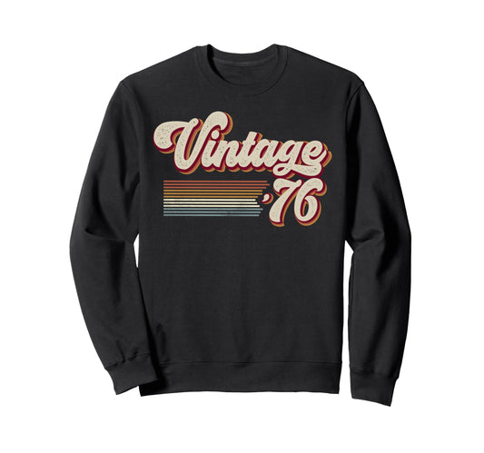 1976 Sunset 50 Year Old 50Th Birthday Sweatshirt - Trendy Graphic Men Women - T-Shirt, Sweatshirt, Hoodie