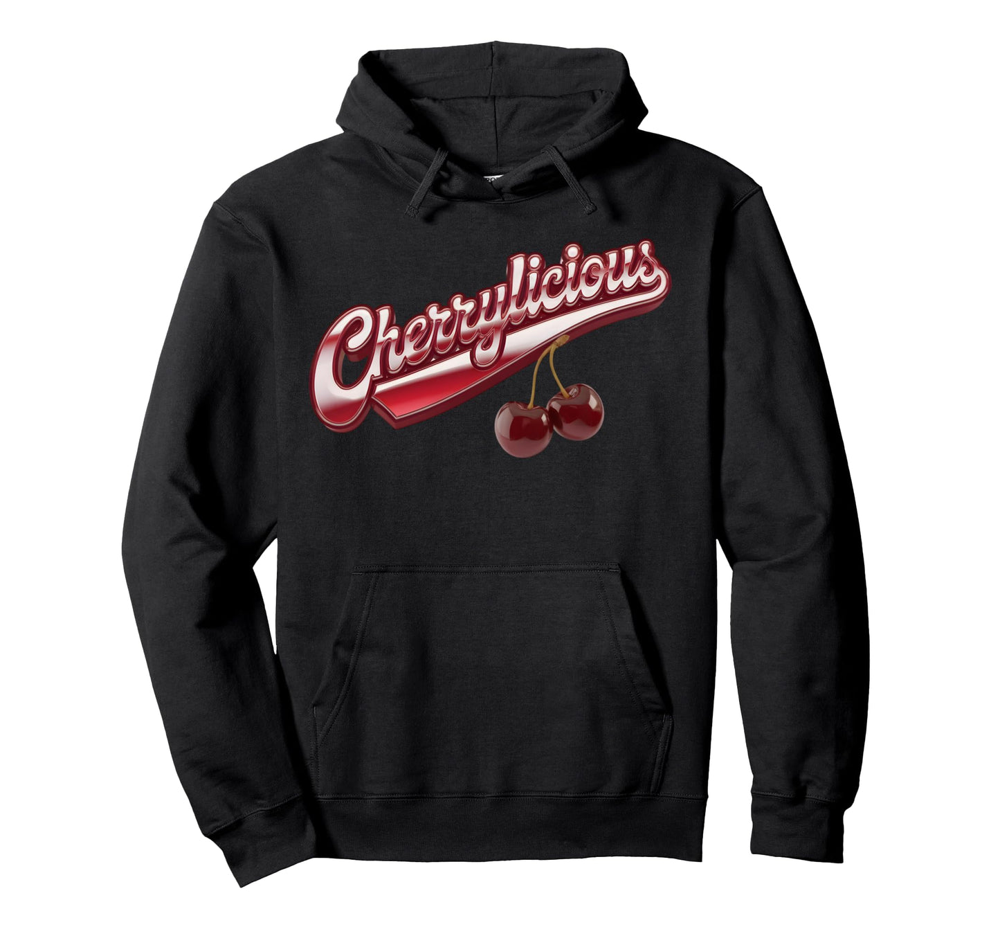 Y2K Aesthetic Cherrylicious Bold And Hoodie - Novelty Apparel Unisex - T-Shirt, Sweatshirt, Hoodie