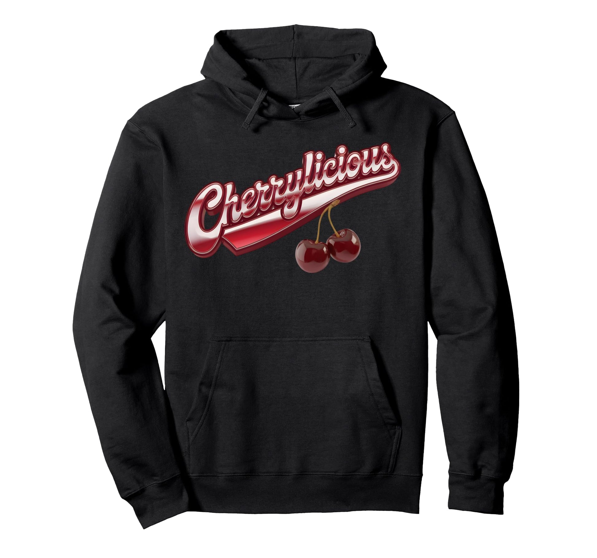 Y2K Aesthetic Cherrylicious Bold And Hoodie - Novelty Apparel Unisex - T-Shirt, Sweatshirt, Hoodie