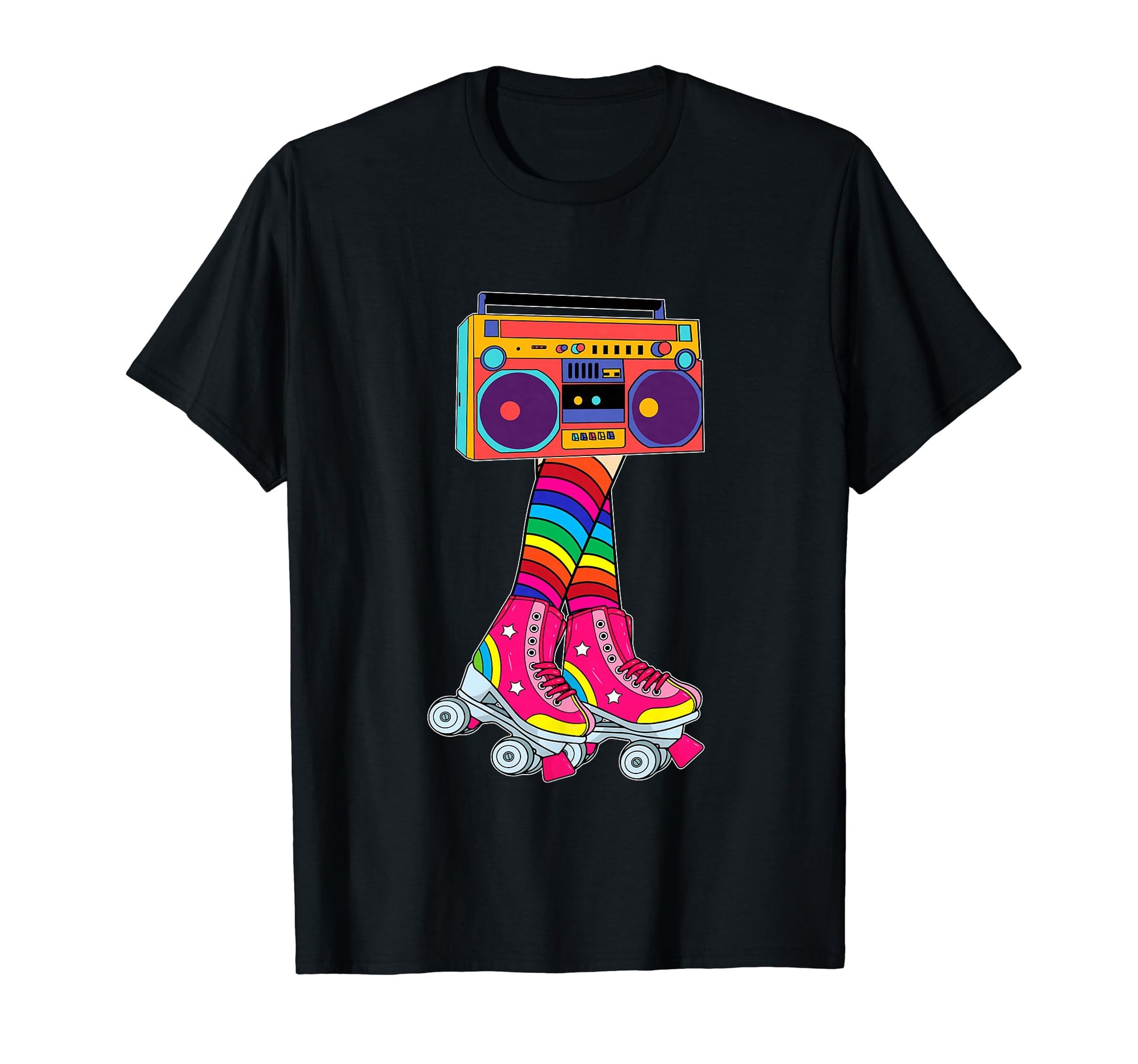 Rollerskates Funny 80S Roller Disco Skating T-Shirt - Trendy Graphic Unisex - T-Shirt, Sweatshirt, Hoodie