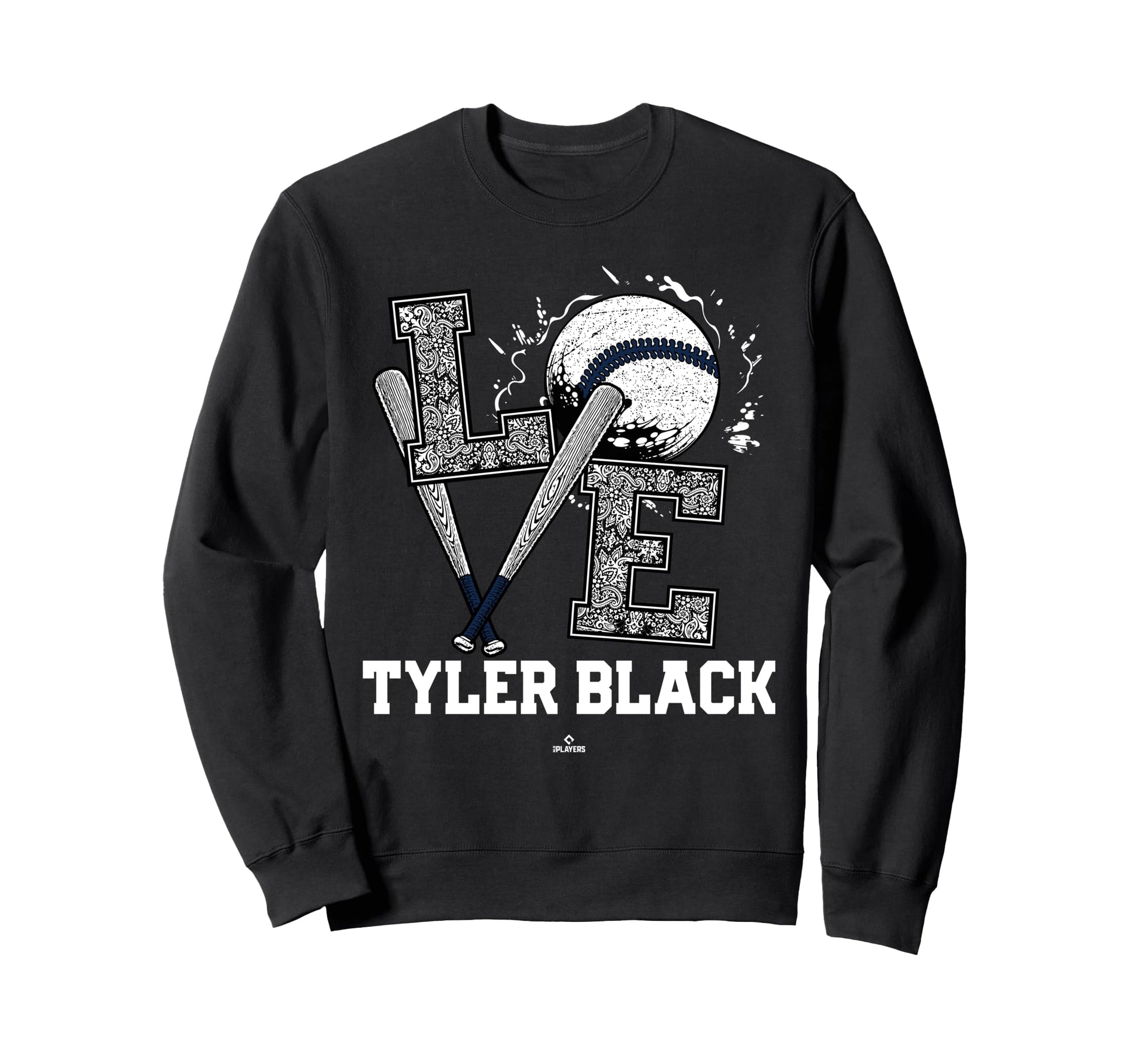 Distressed Baseball Love Tyler Sweatshirt - Streetwear Style Men Women - T-Shirt, Sweatshirt, Hoodie