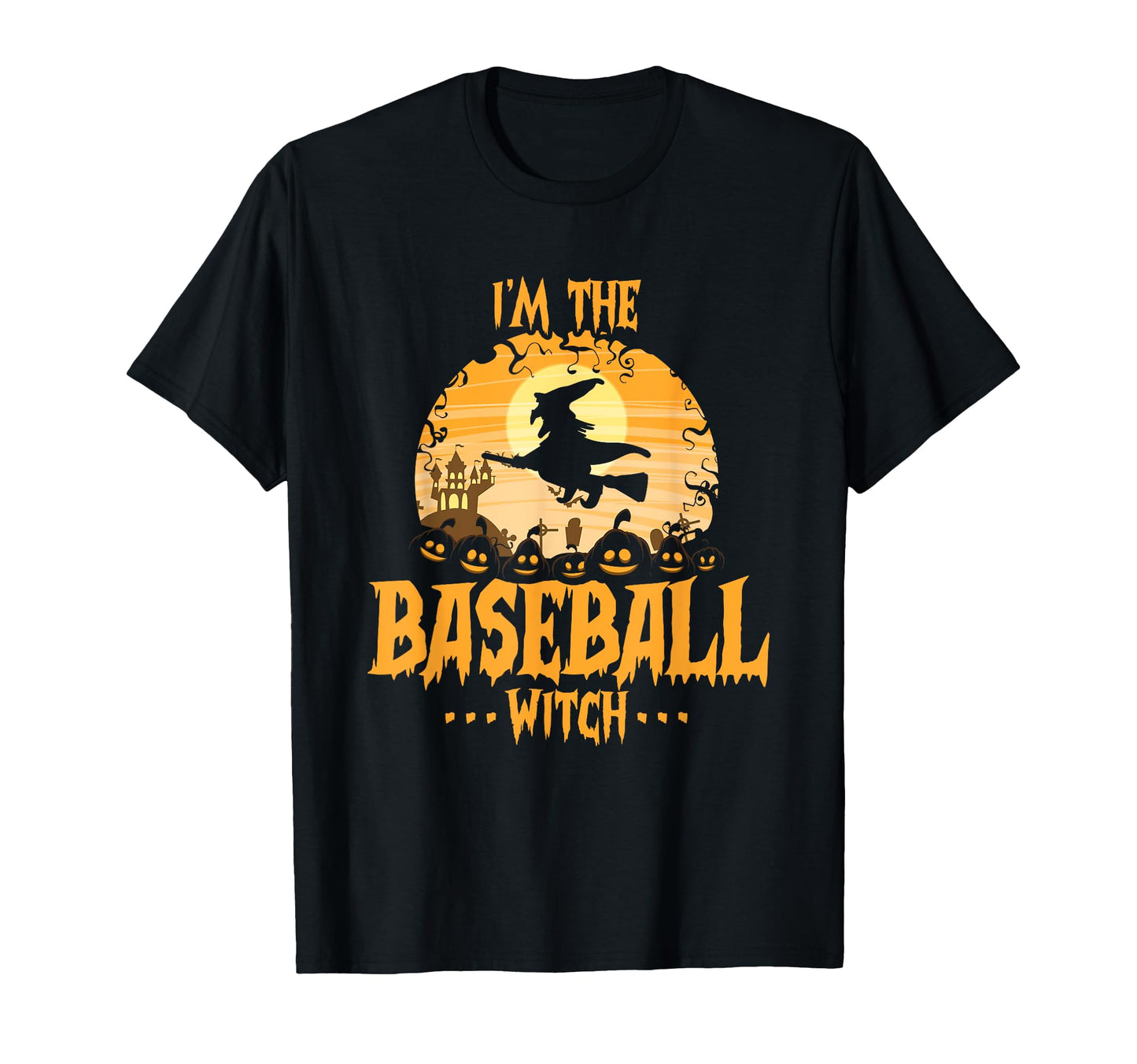 Im Baseball Witch Matching Family T-Shirt - Aesthetic Graphic for Adults - T-Shirt, Sweatshirt, Hoodie